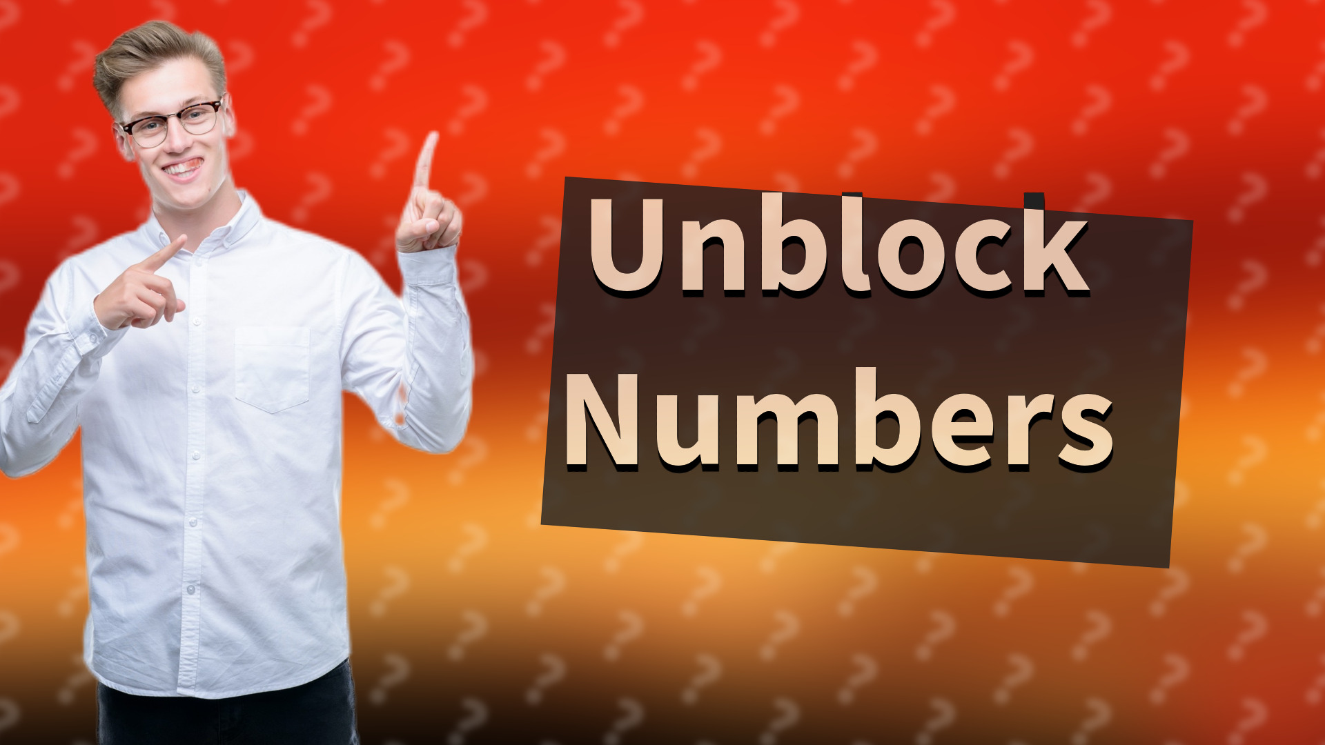 Unblock Numbers