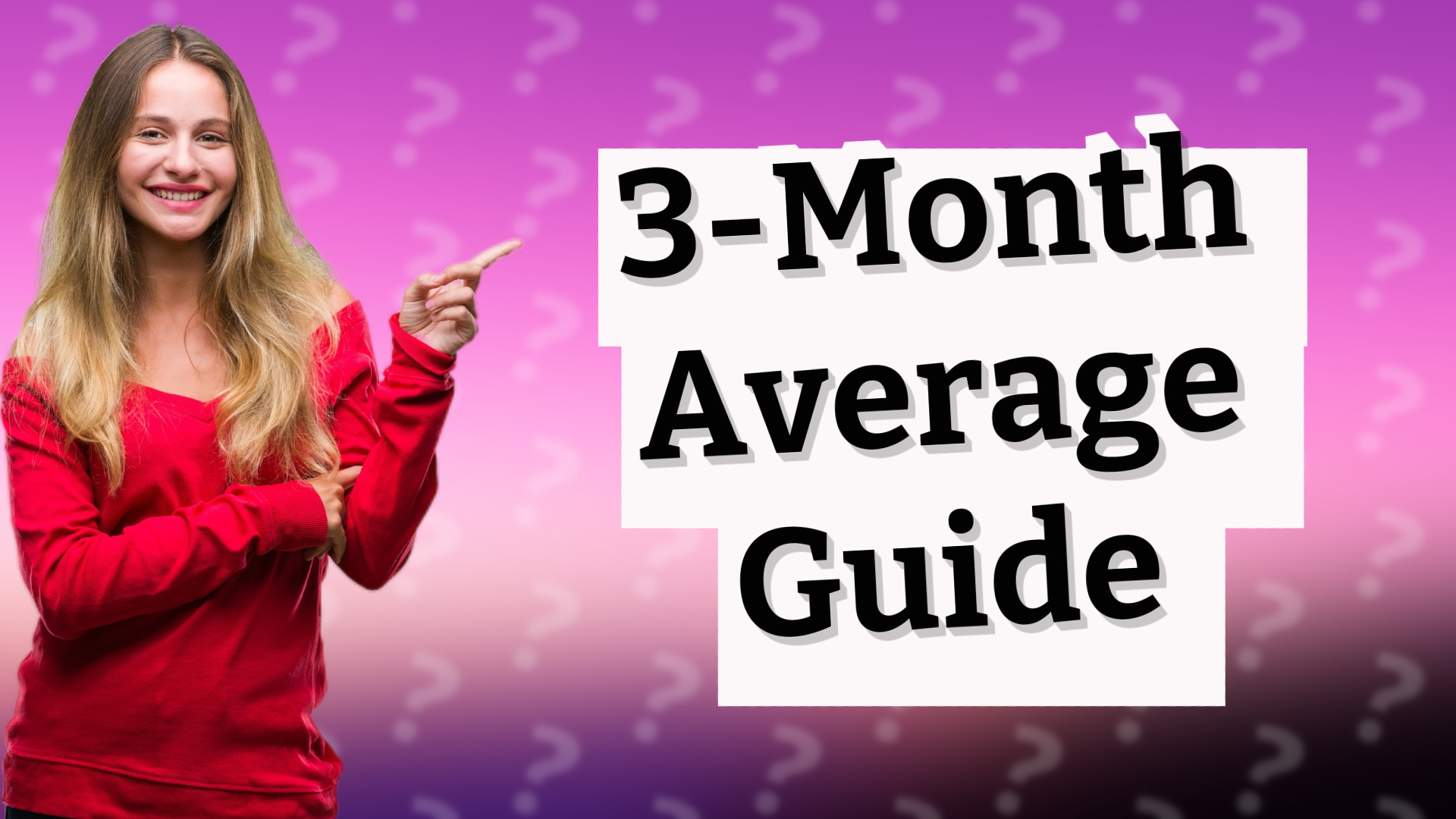 3-Month Average Guide