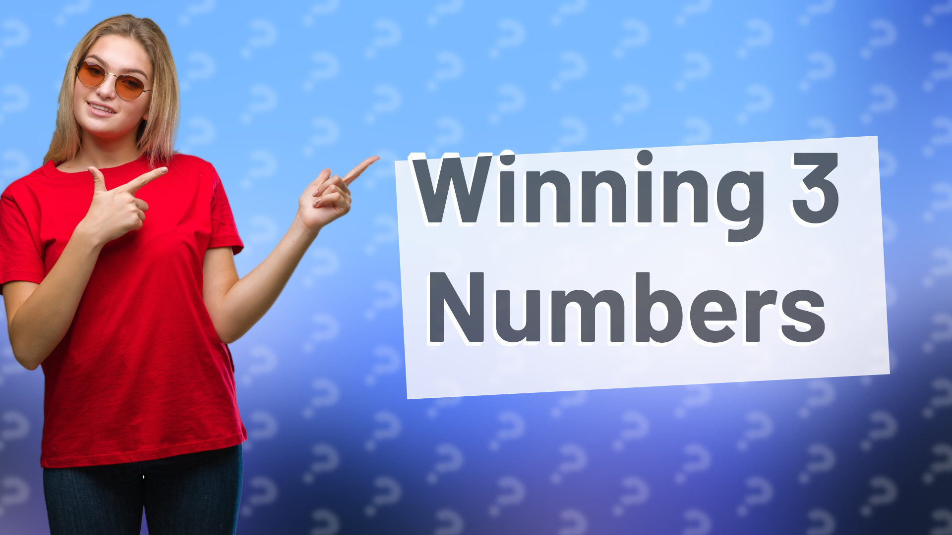 Winning 3 Numbers