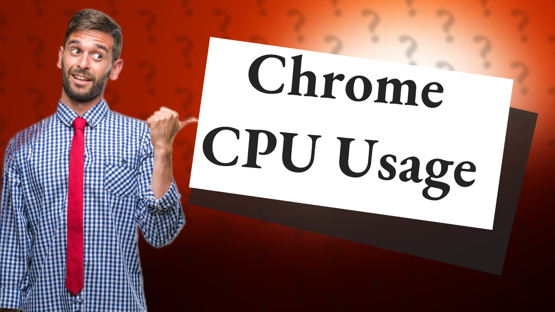 Chrome CPU Usage