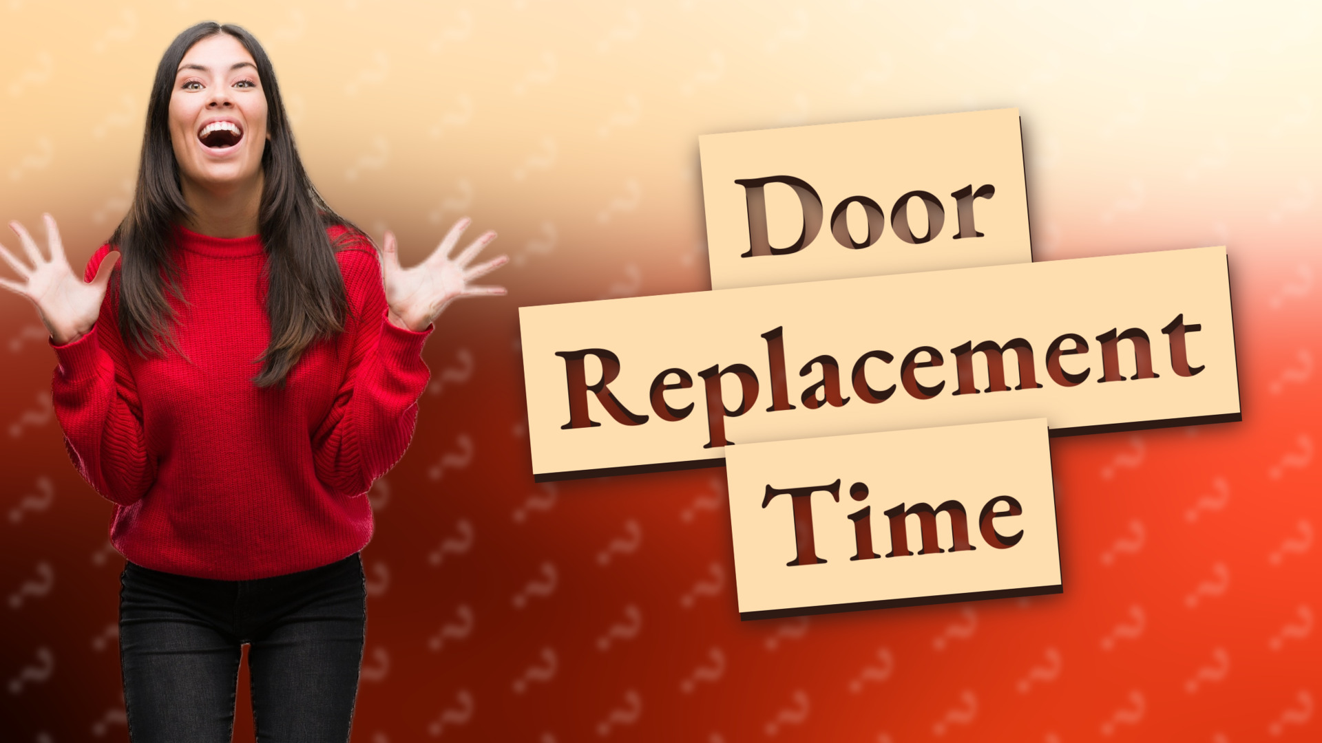 Door Replacement Time