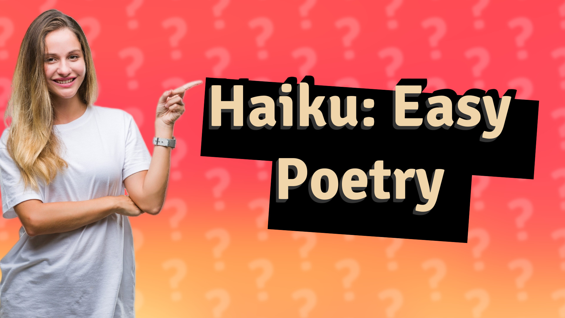 Haiku: Easy Poetry