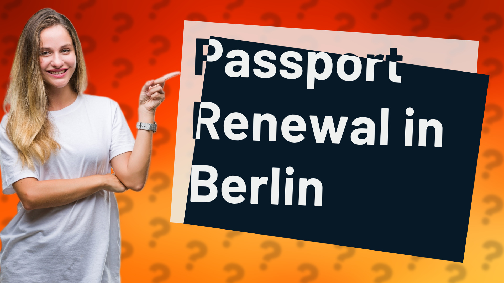 Passport Renewal in Berlin
