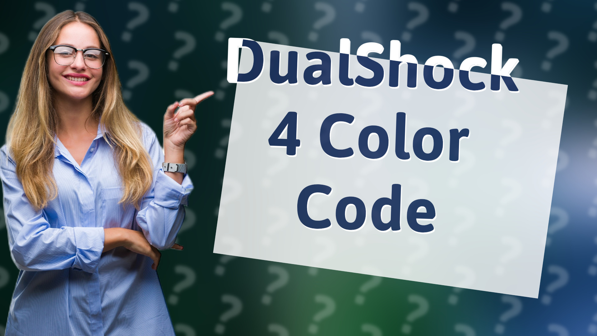 DualShock 4 Color Code