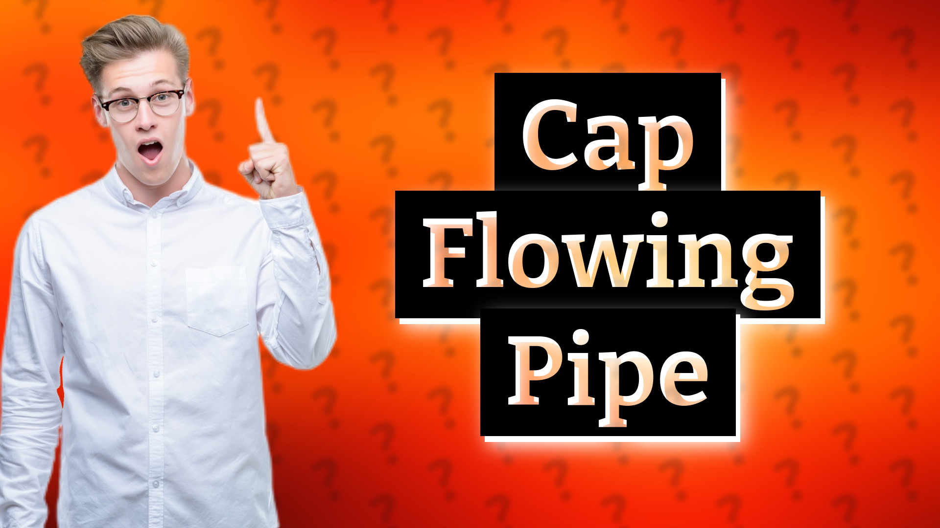 Cap Flowing Pipe