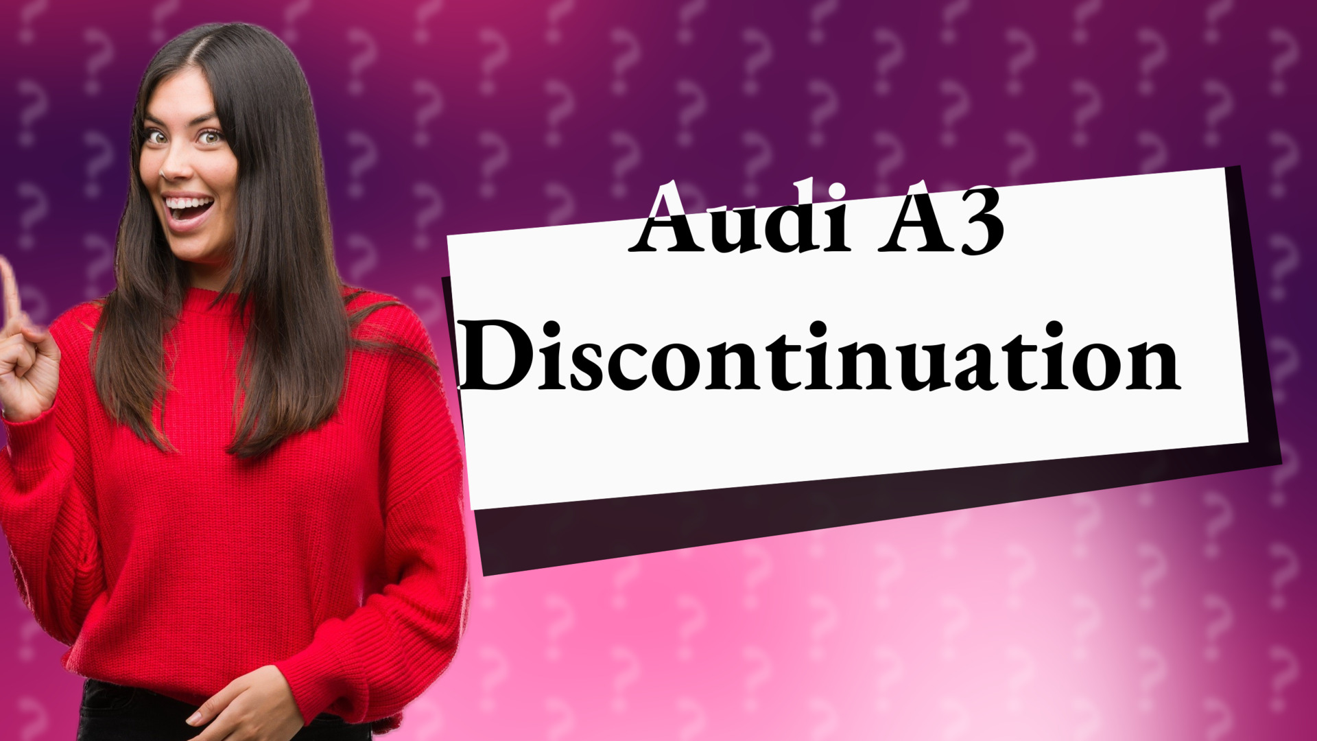 Audi A3 Discontinuation