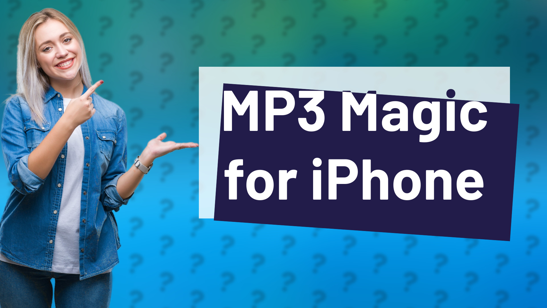 MP3 Magic for iPhone