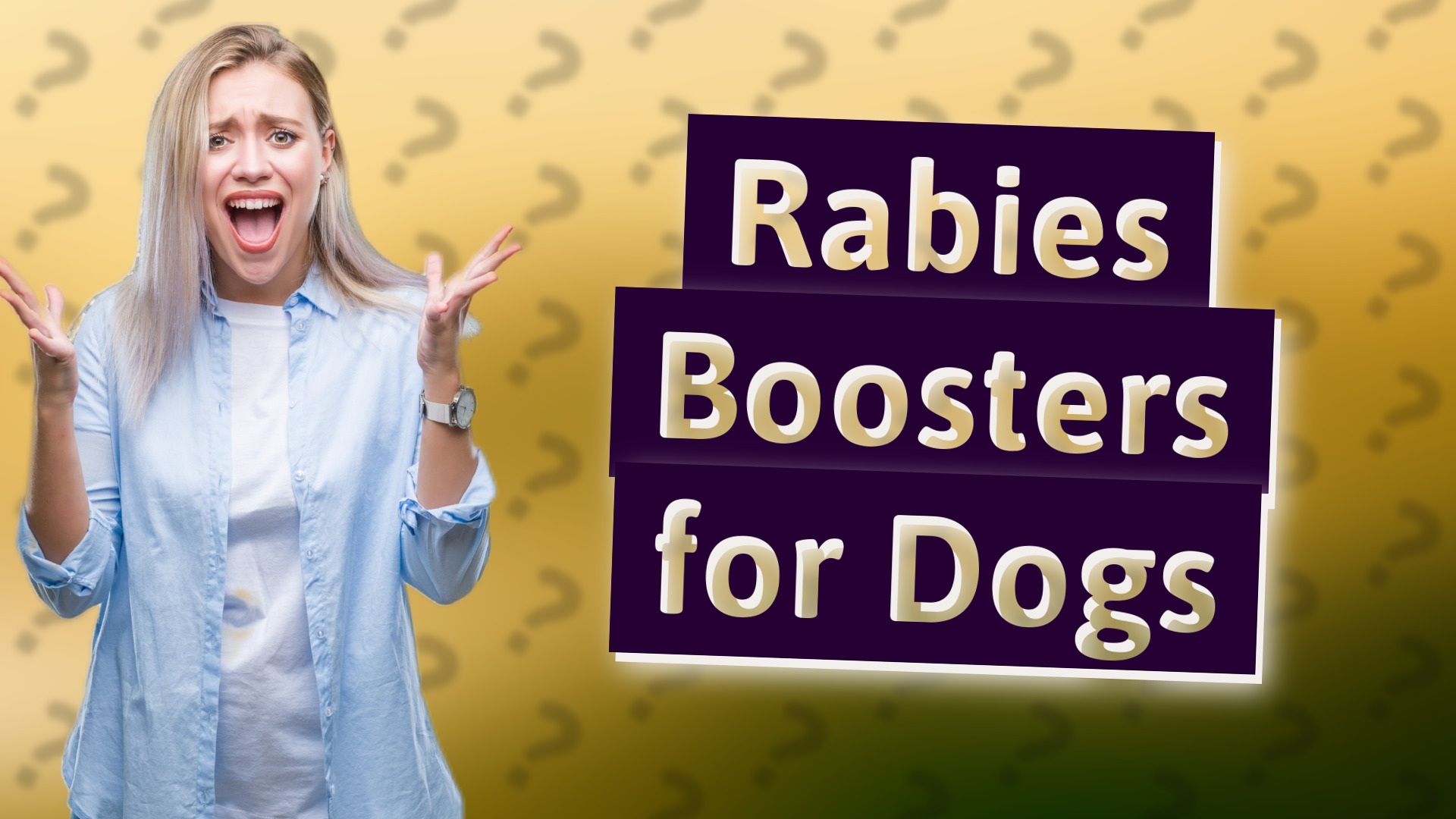 Rabies Boosters for Dogs