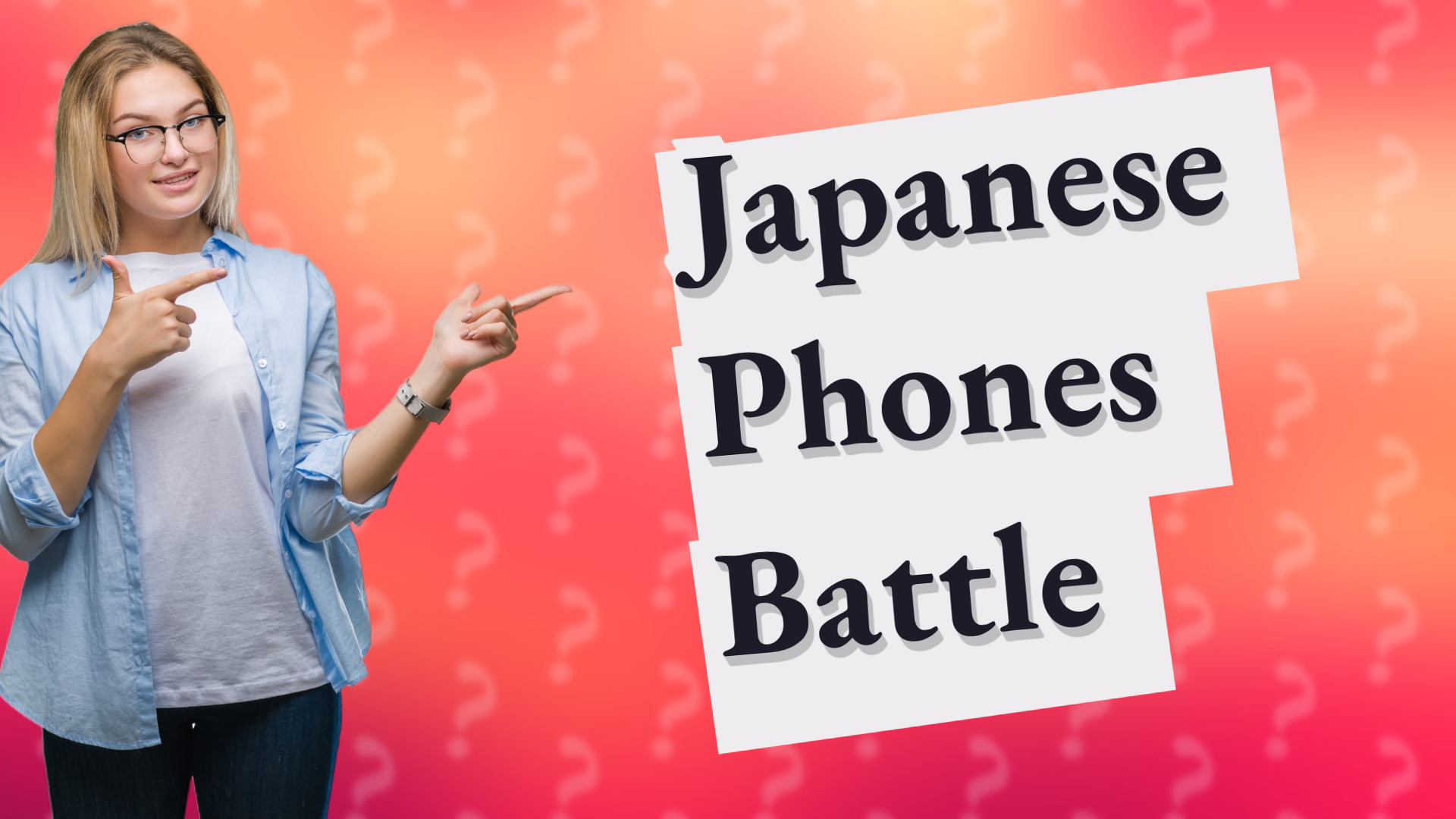 Japanese Phones Battle