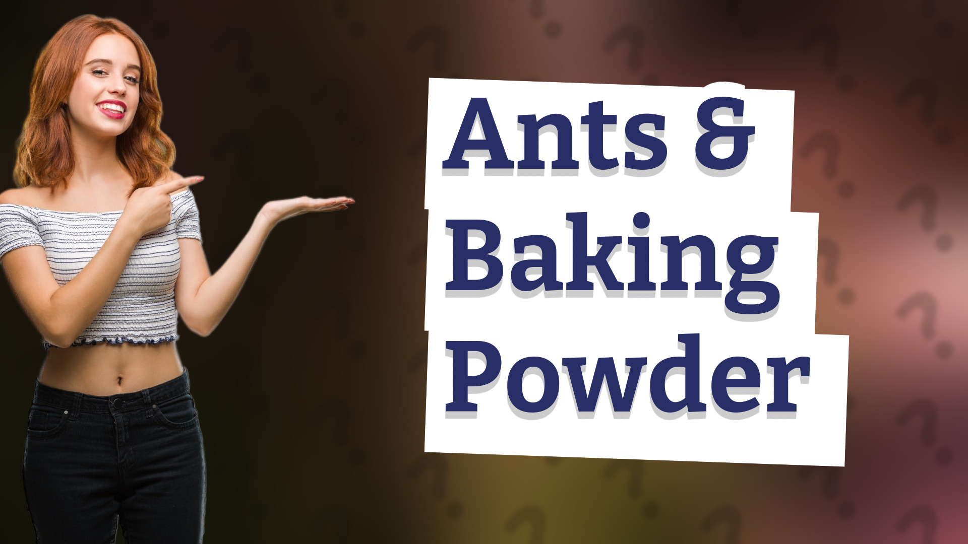 Ants & Baking Powder