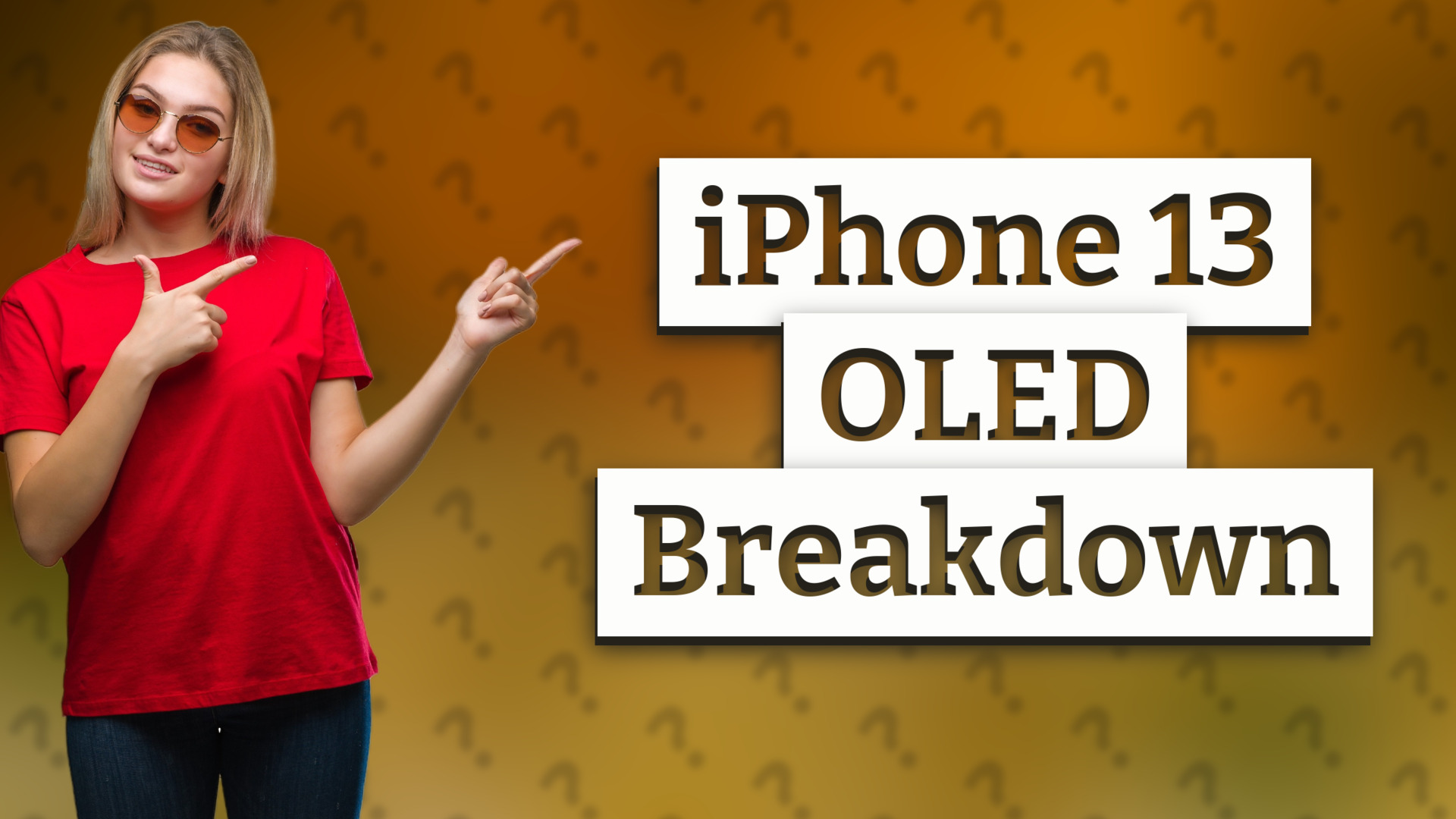 iPhone 13 OLED Breakdown
