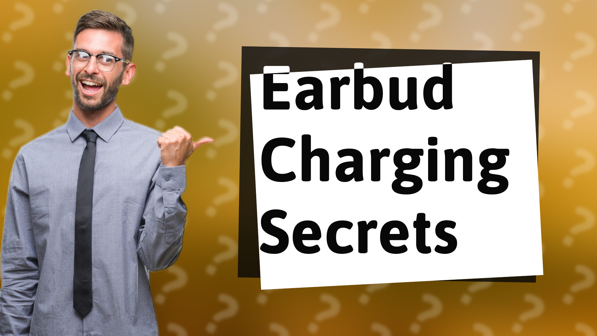 Earbud Charging Secrets