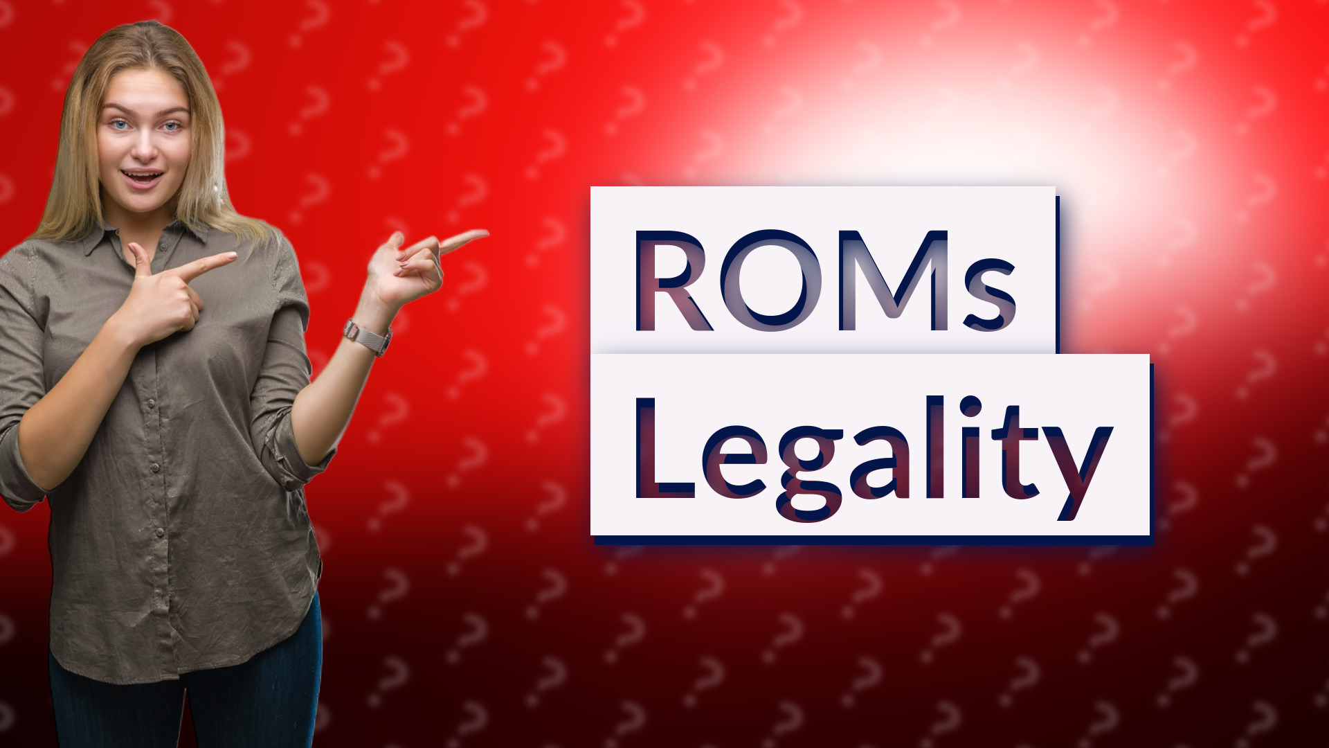 ROMs Legality