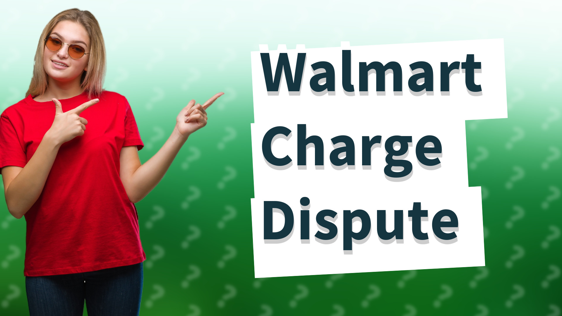 Walmart Charge Dispute