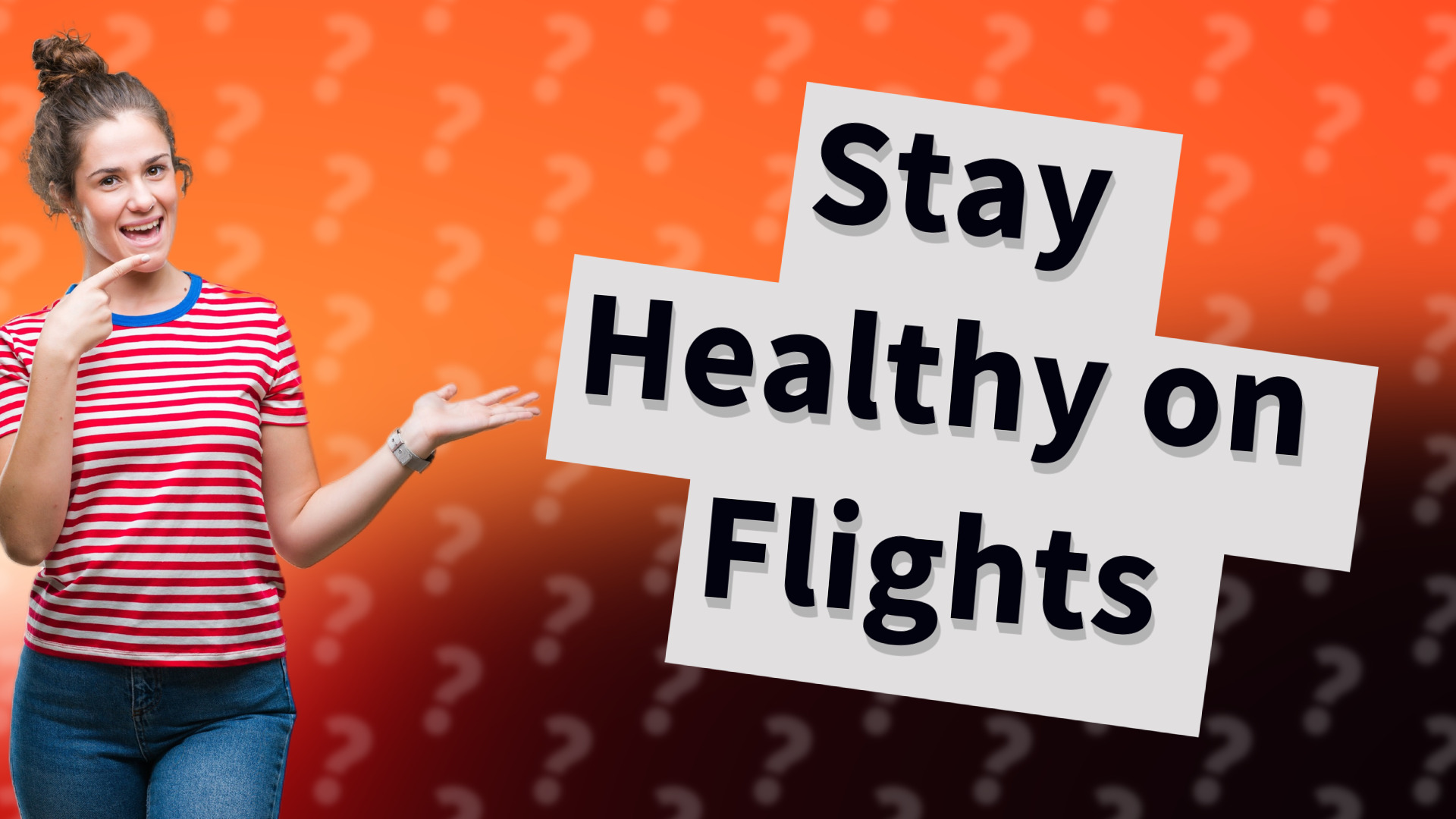 Stay Healthy on Flights