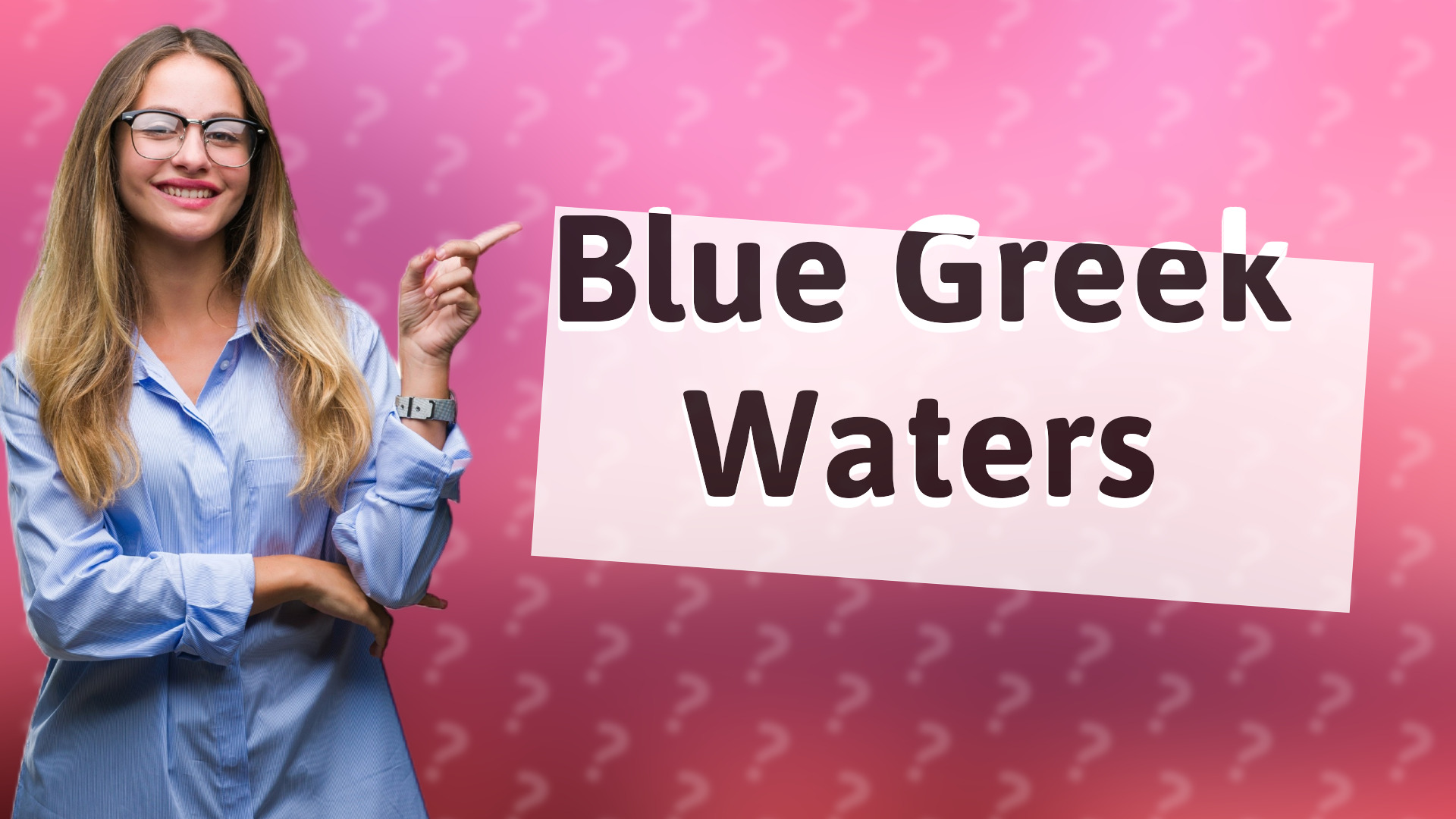 Blue Greek Waters