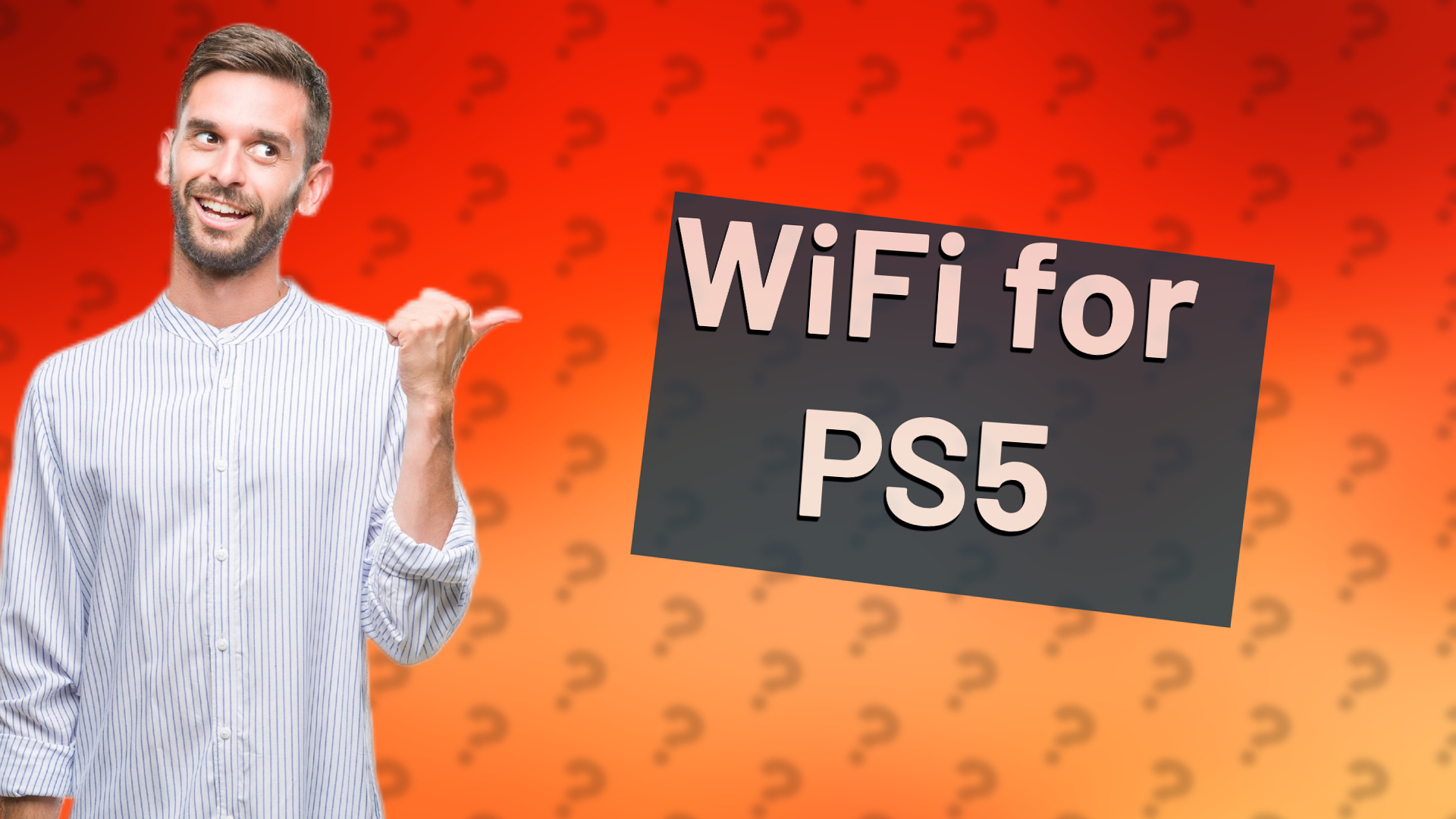 WiFi for PS5