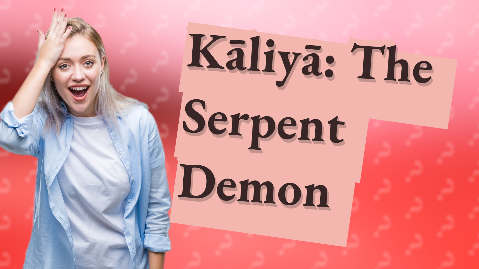 Kāliyā: The Serpent Demon