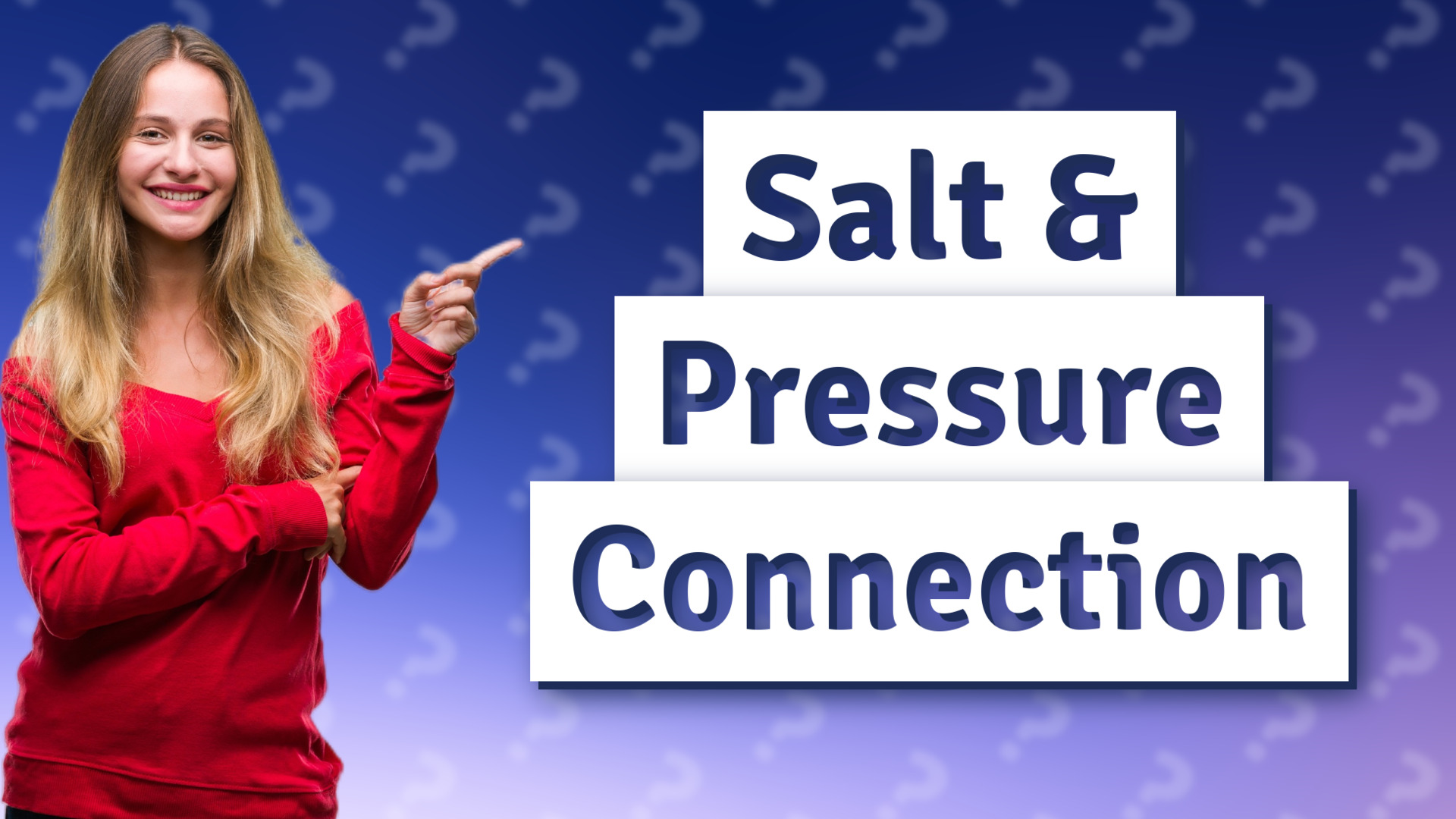 Salt & Pressure Connection