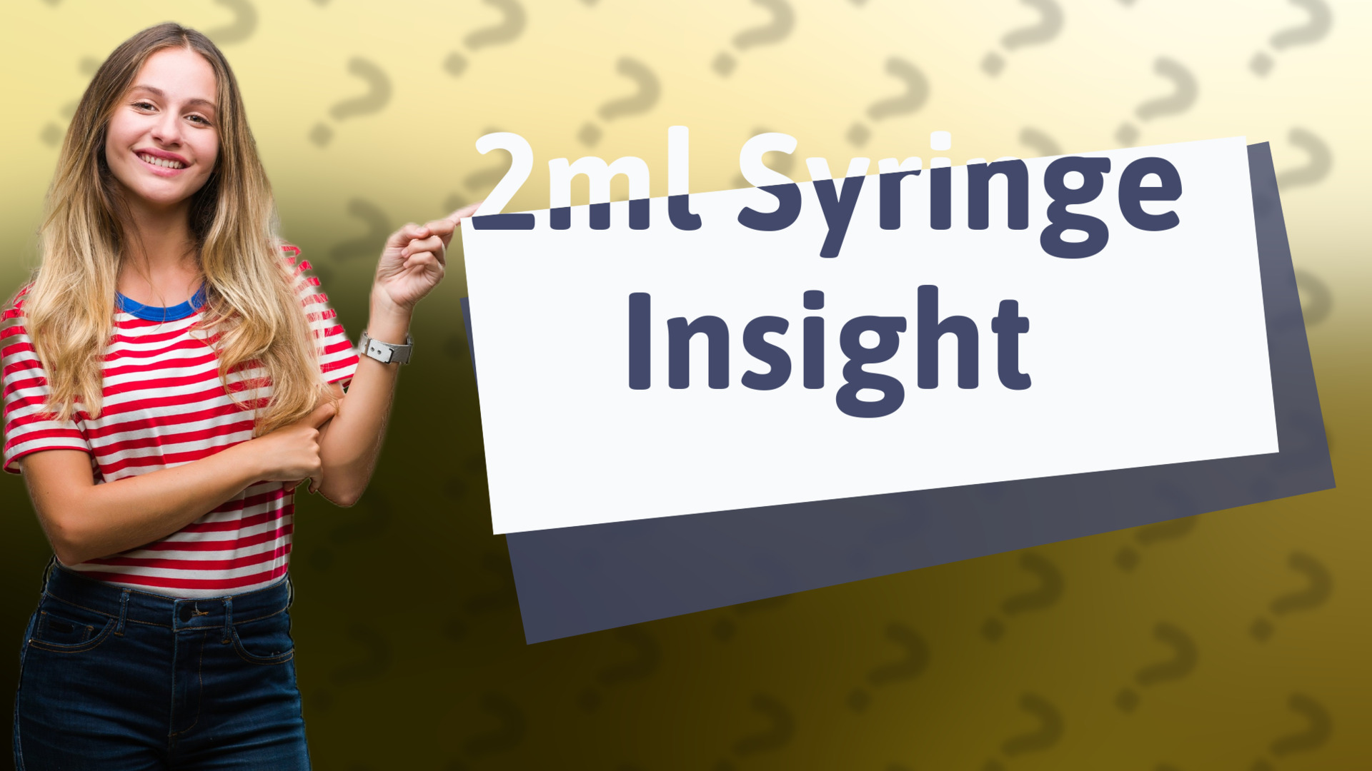 2ml Syringe Insight