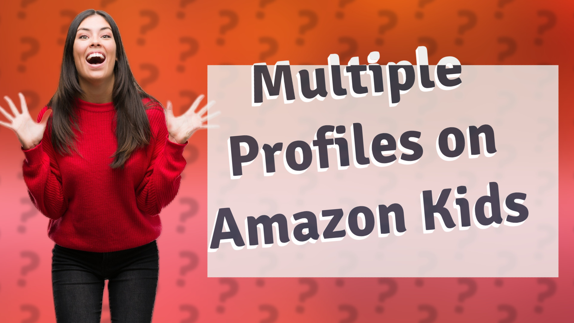 Multiple Profiles on Amazon Kids