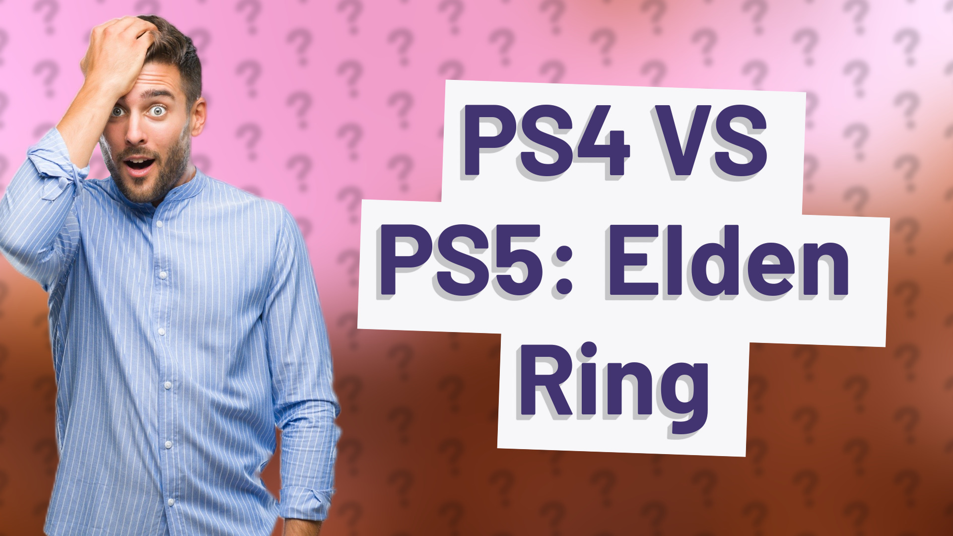 PS4 VS PS5: Elden Ring
