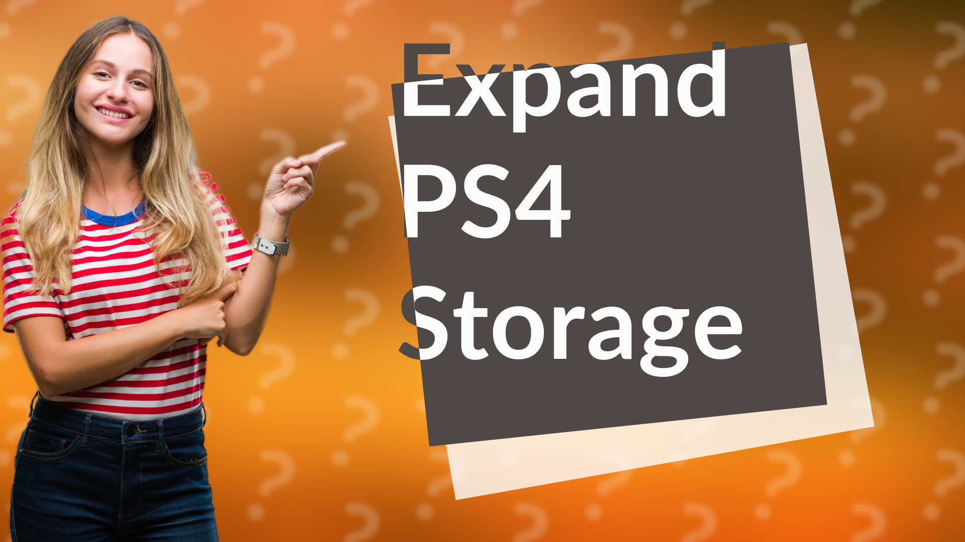 Expand PS4 Storage