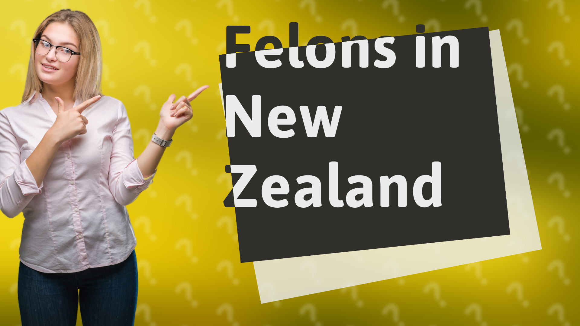 Felons in New Zealand