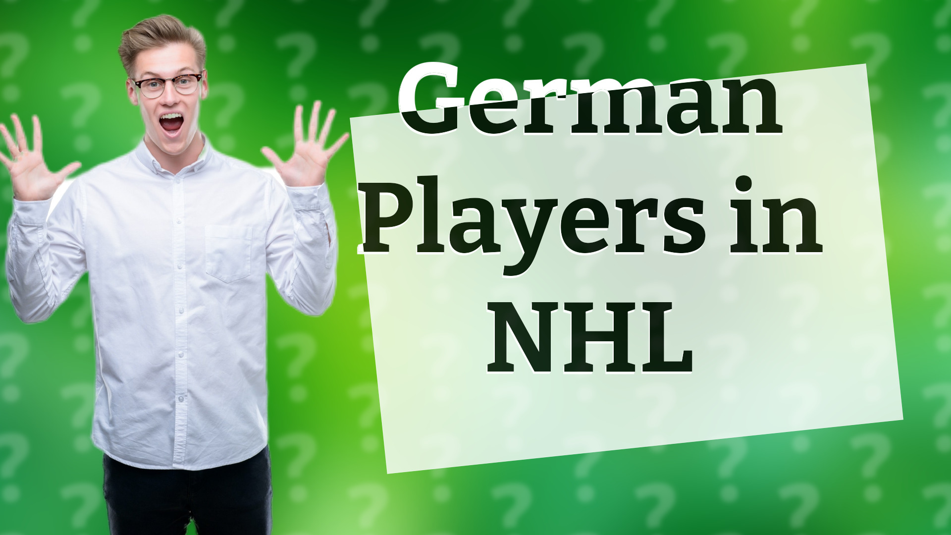German Players in NHL
