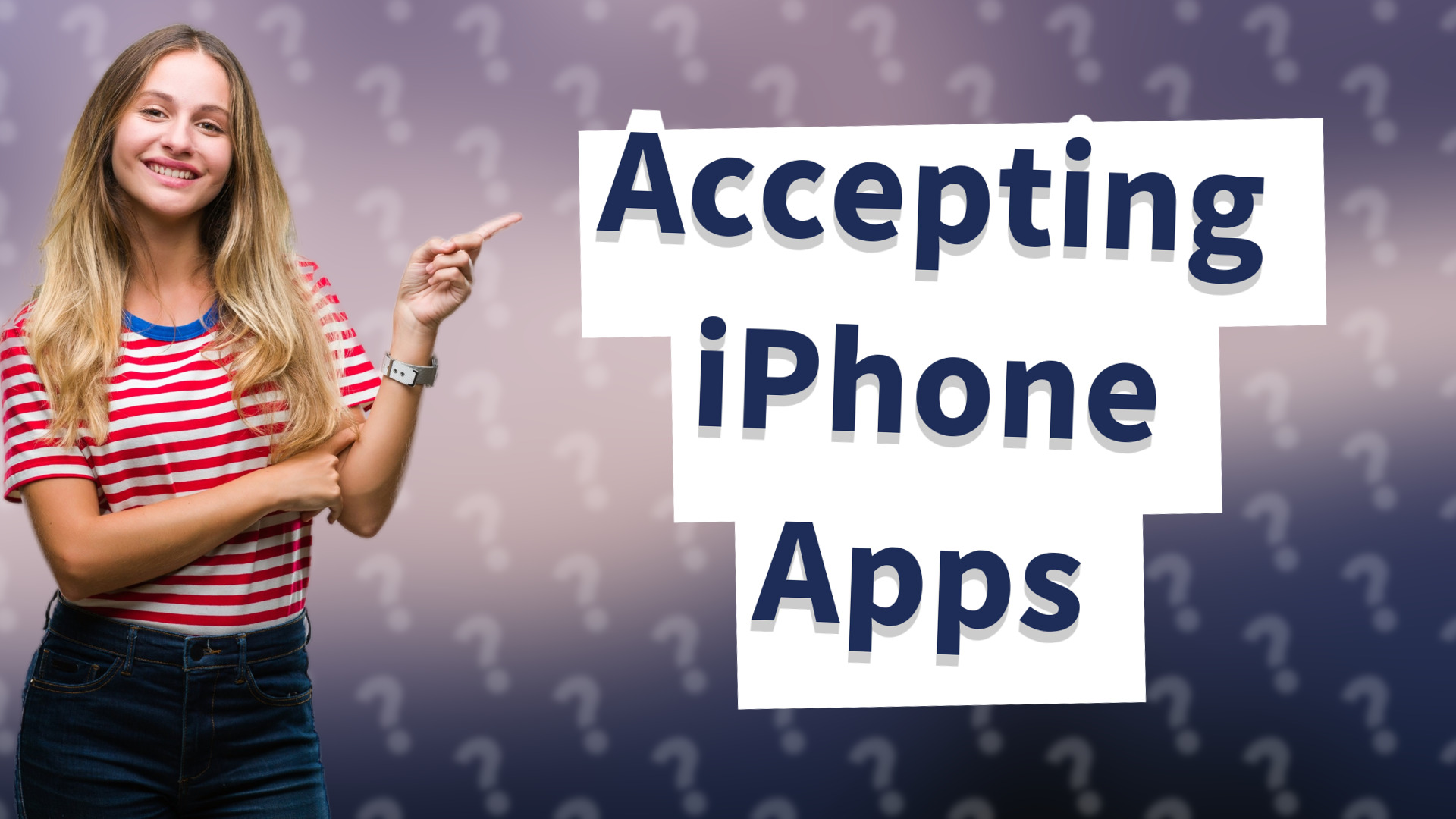 Accepting iPhone Apps