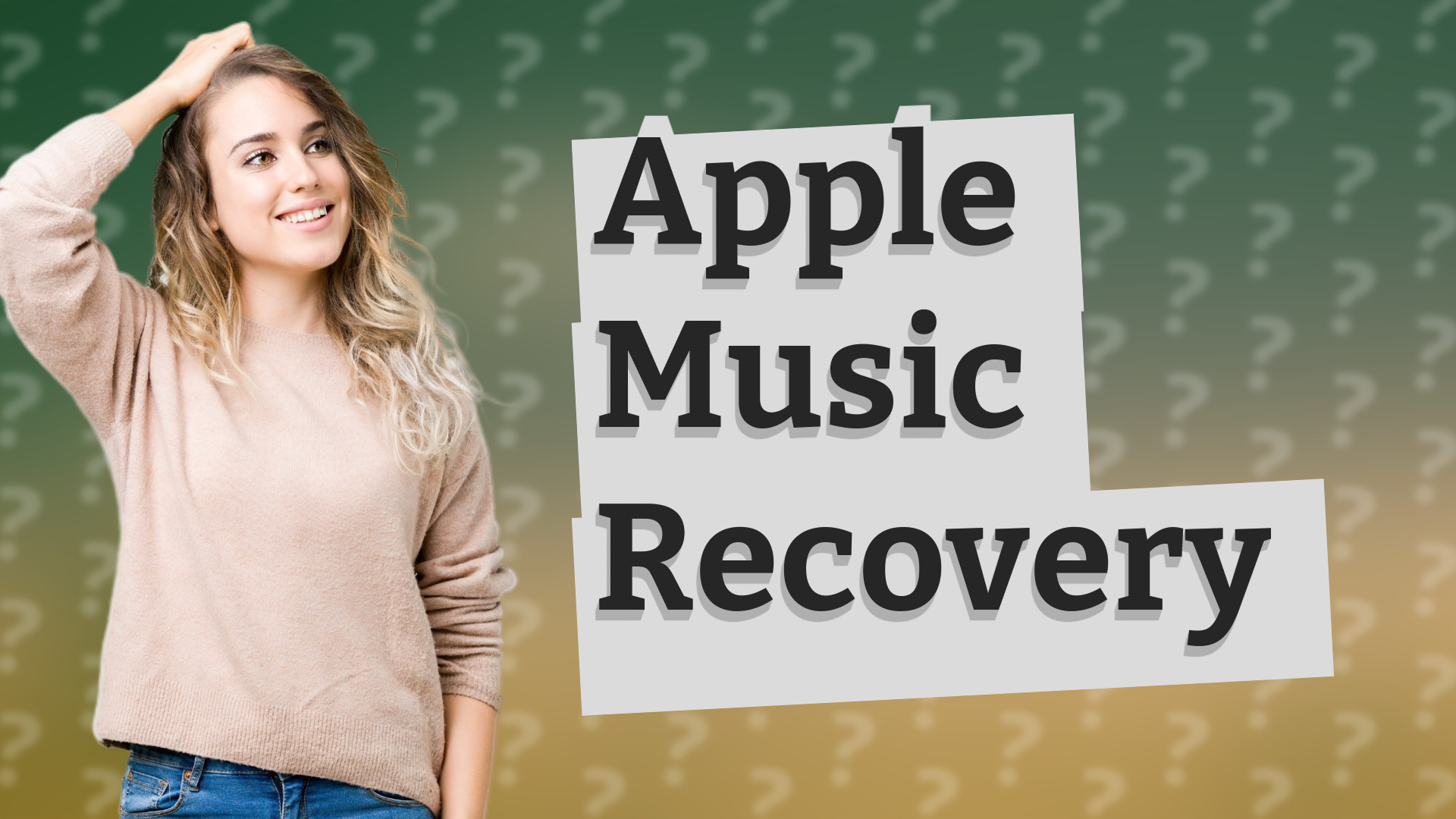 Apple Music Recovery