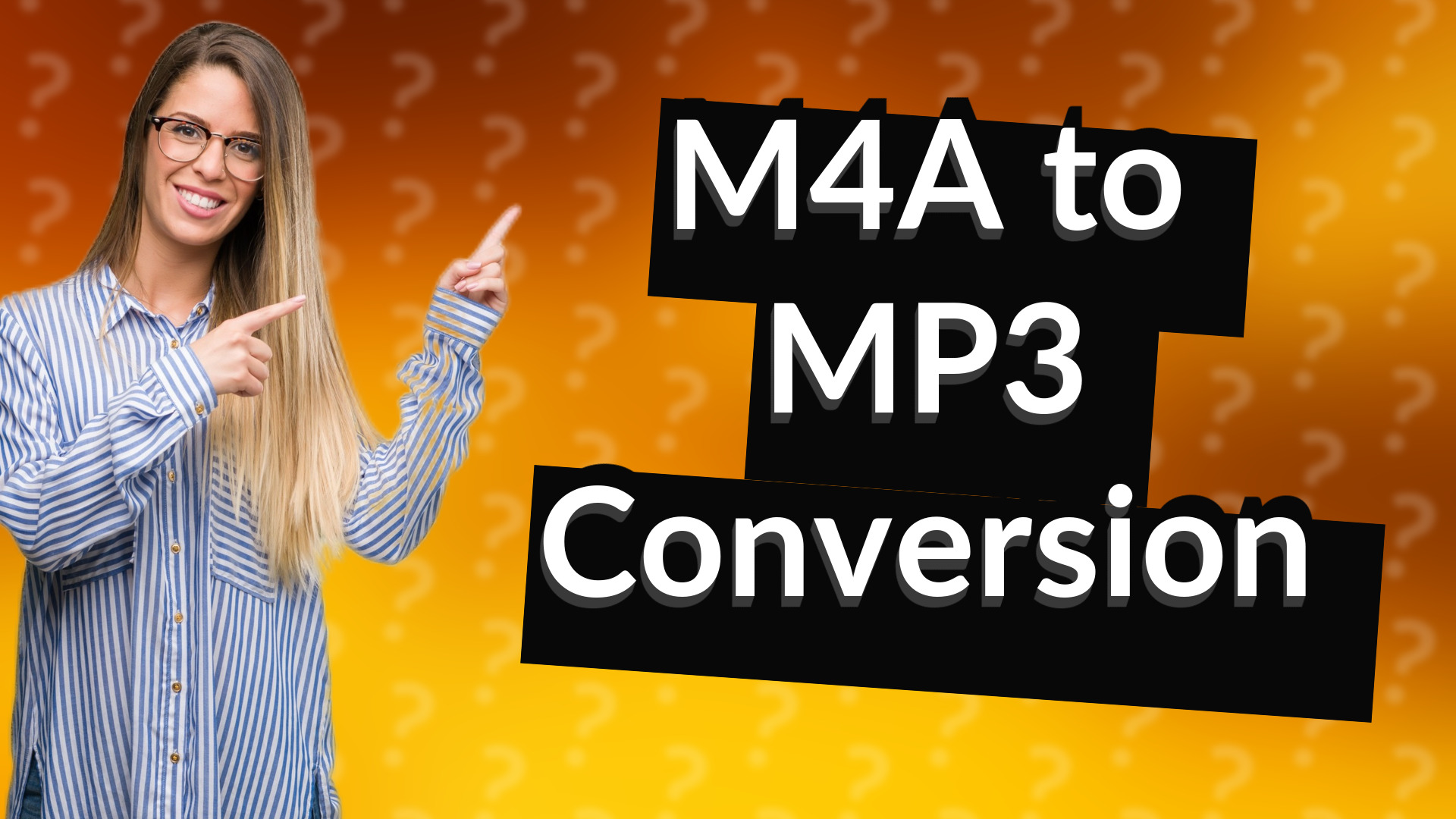 M4A to MP3 Conversion