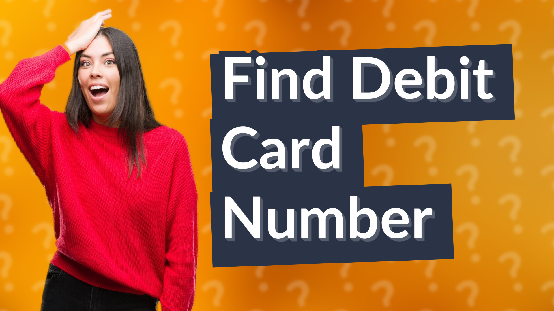 Find Debit Card Number