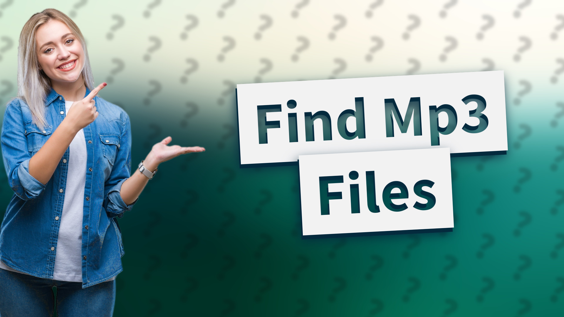 Find Mp3 Files