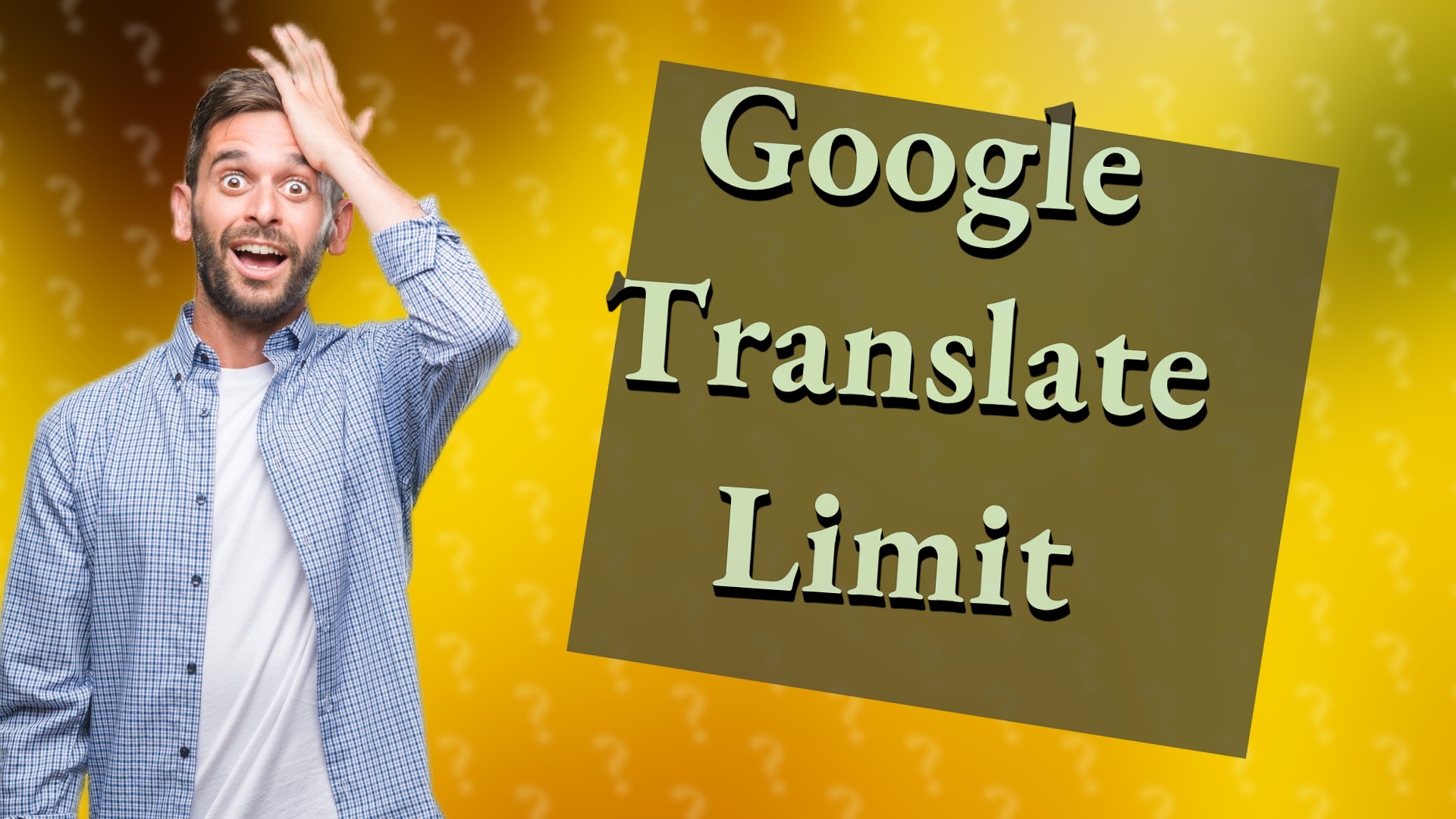 Google Translate Limit