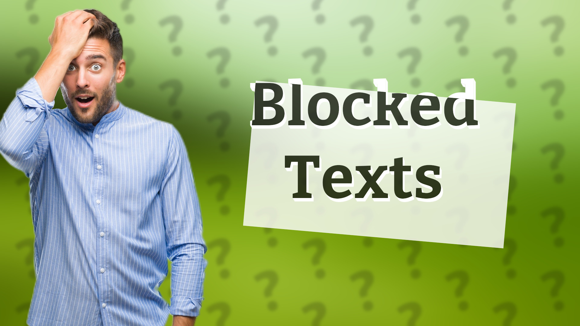 Blocked Texts