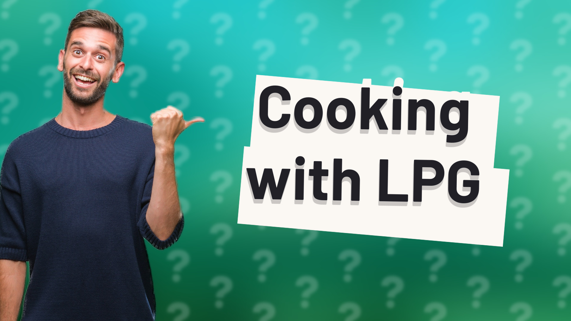 Cooking with LPG