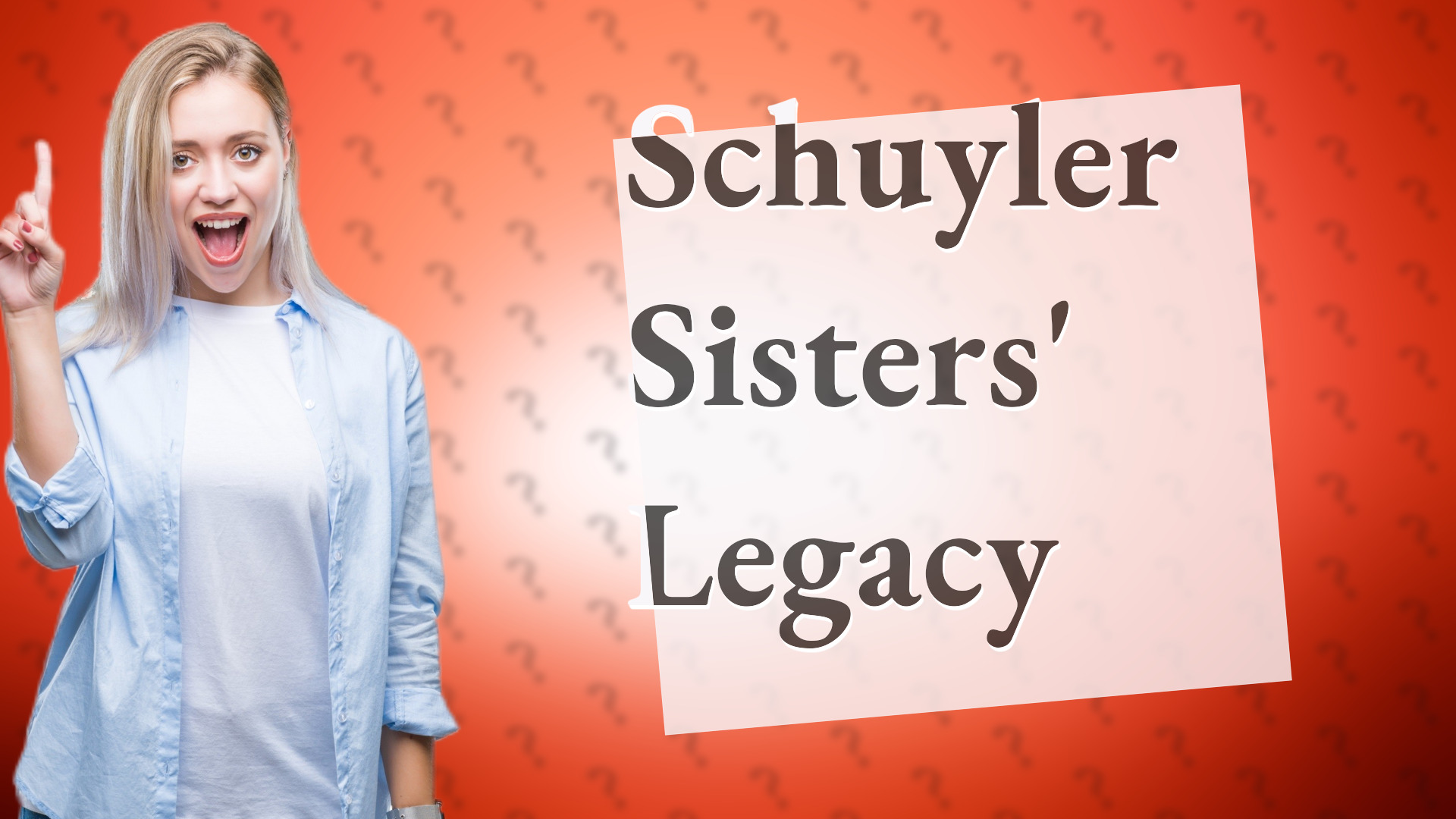 Schuyler Sisters' Legacy