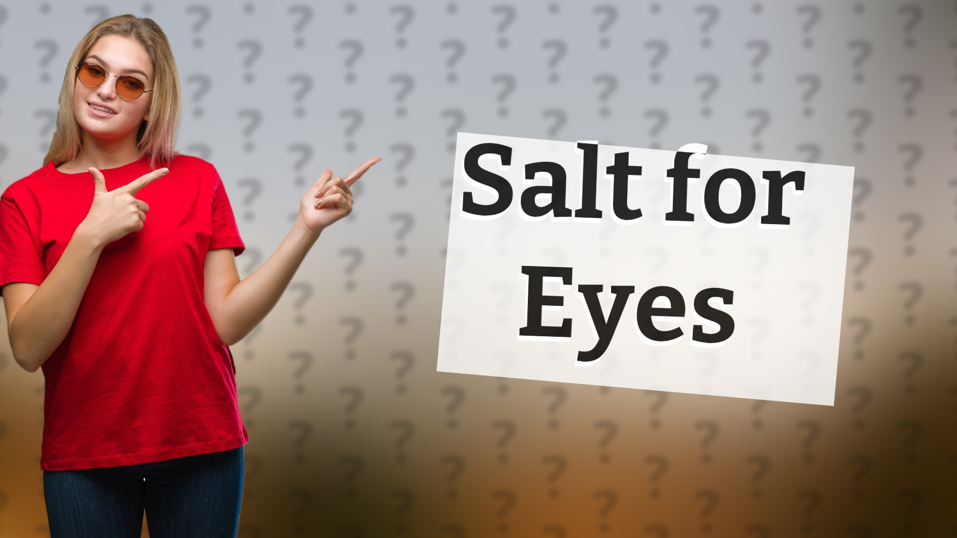 Salt for Eyes
