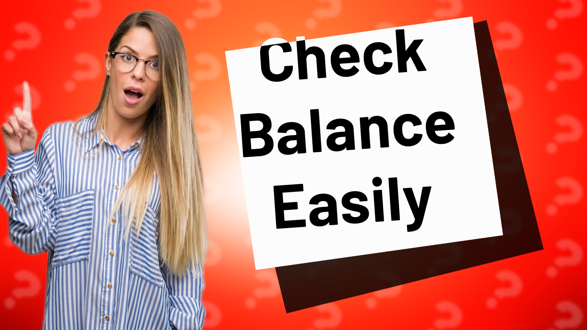 Check Balance Easily