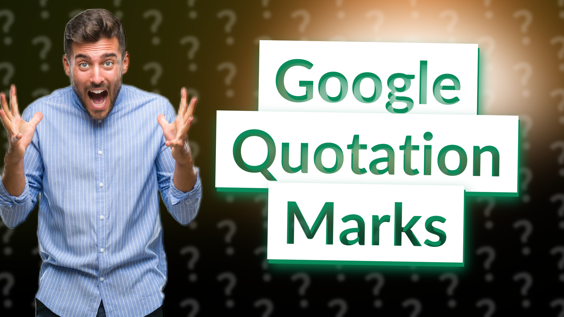 Google Quotation Marks