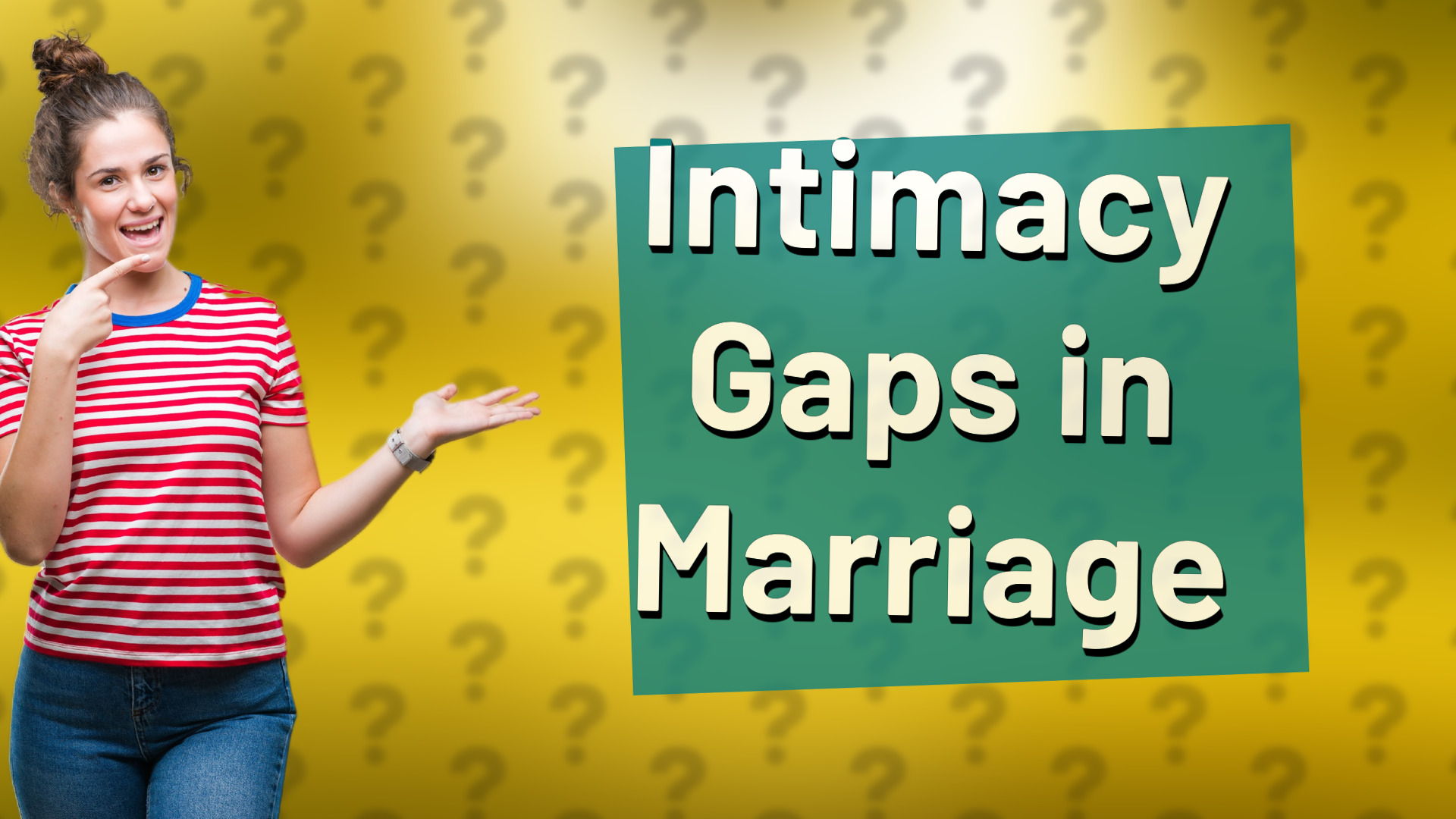 Intimacy Gaps in Marriage