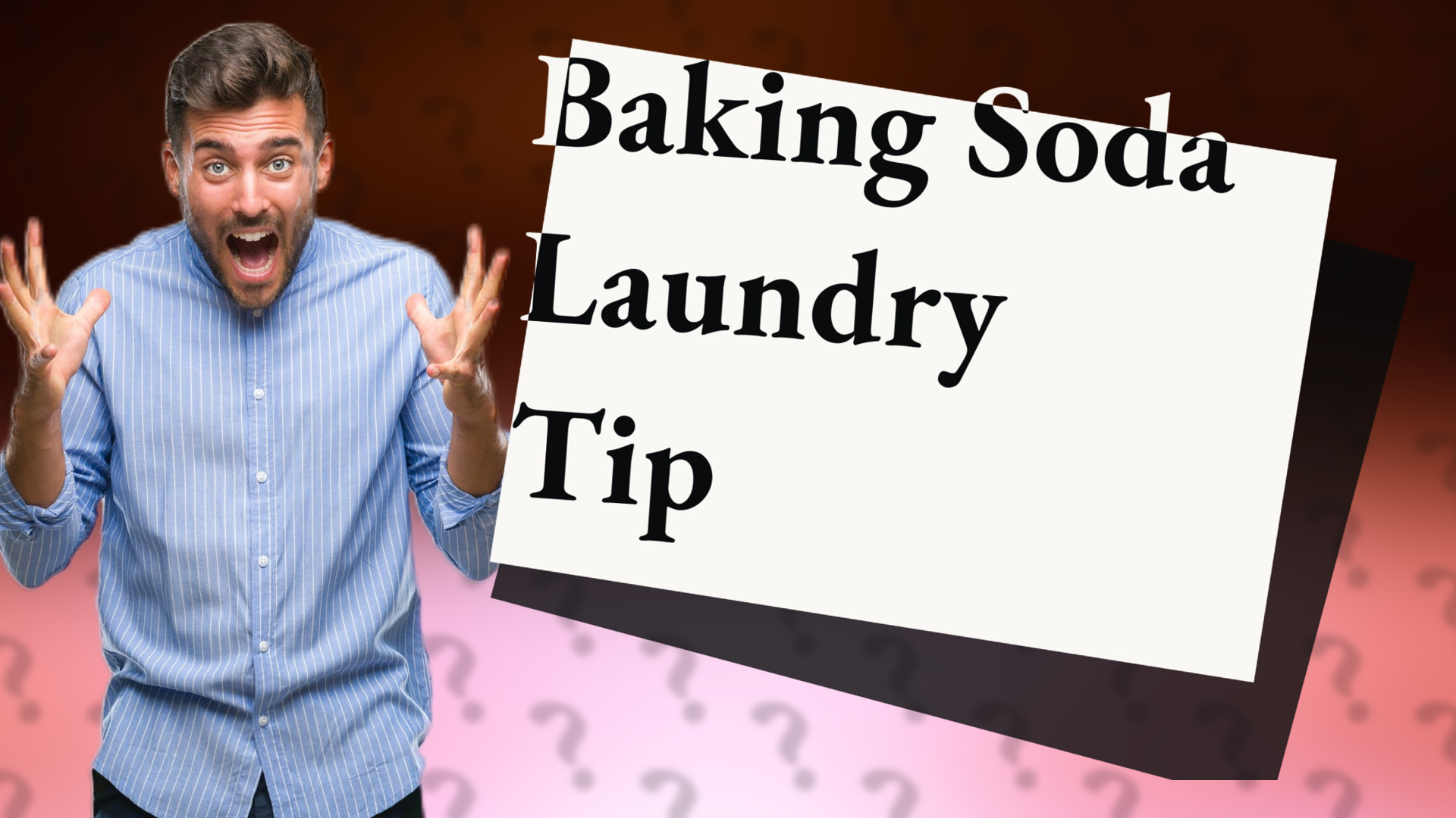 Baking Soda Laundry Tip