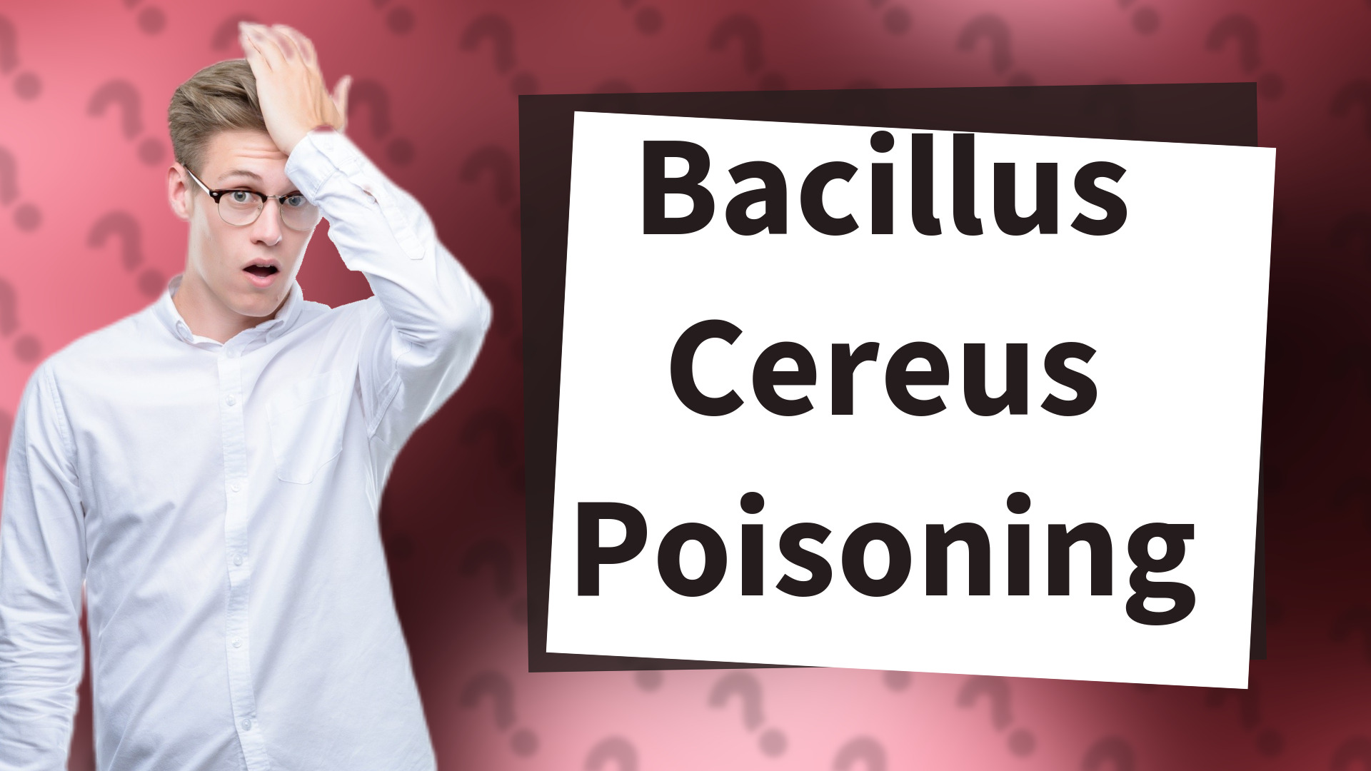 Bacillus Cereus Poisoning