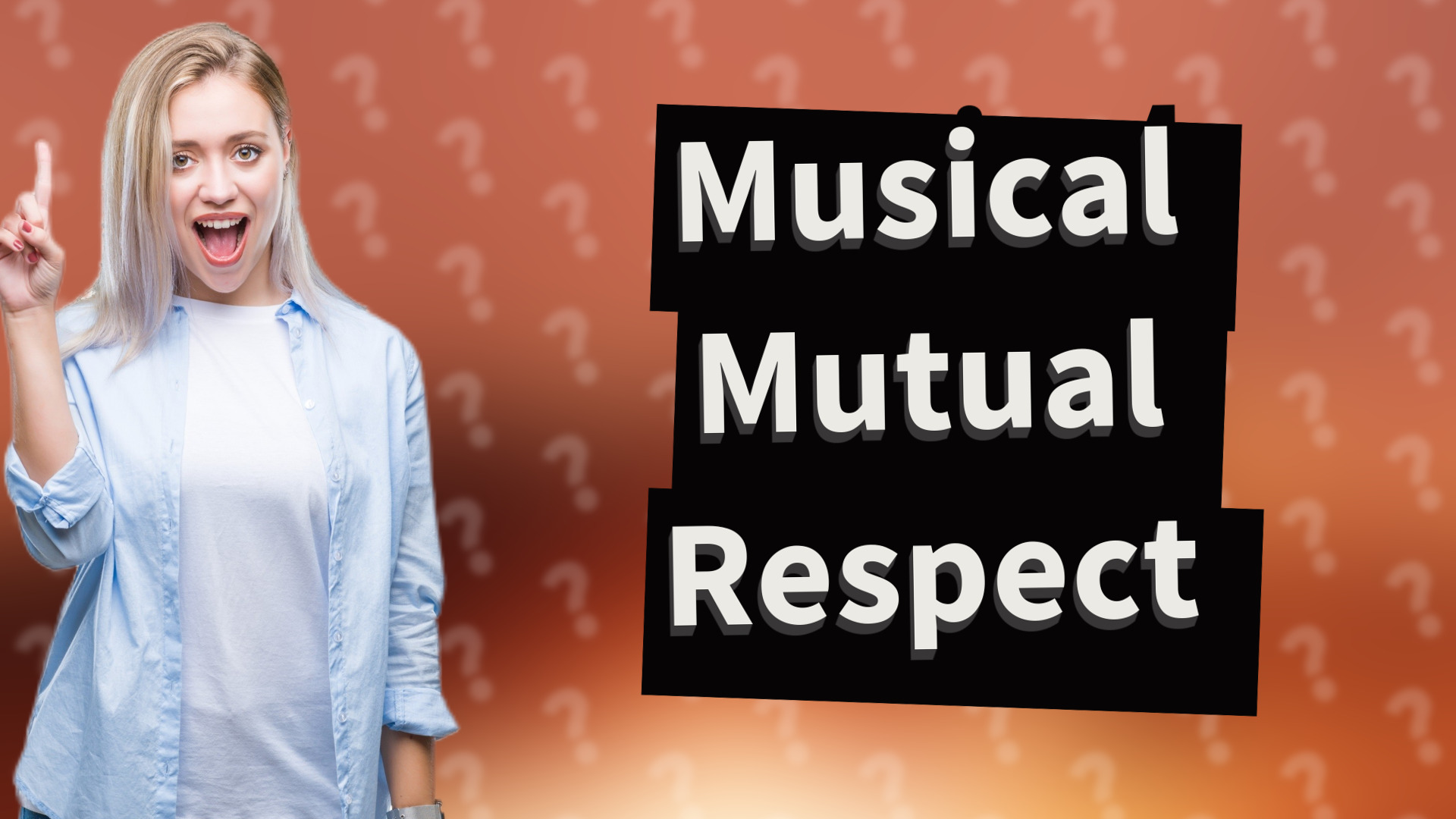 Musical Mutual Respect