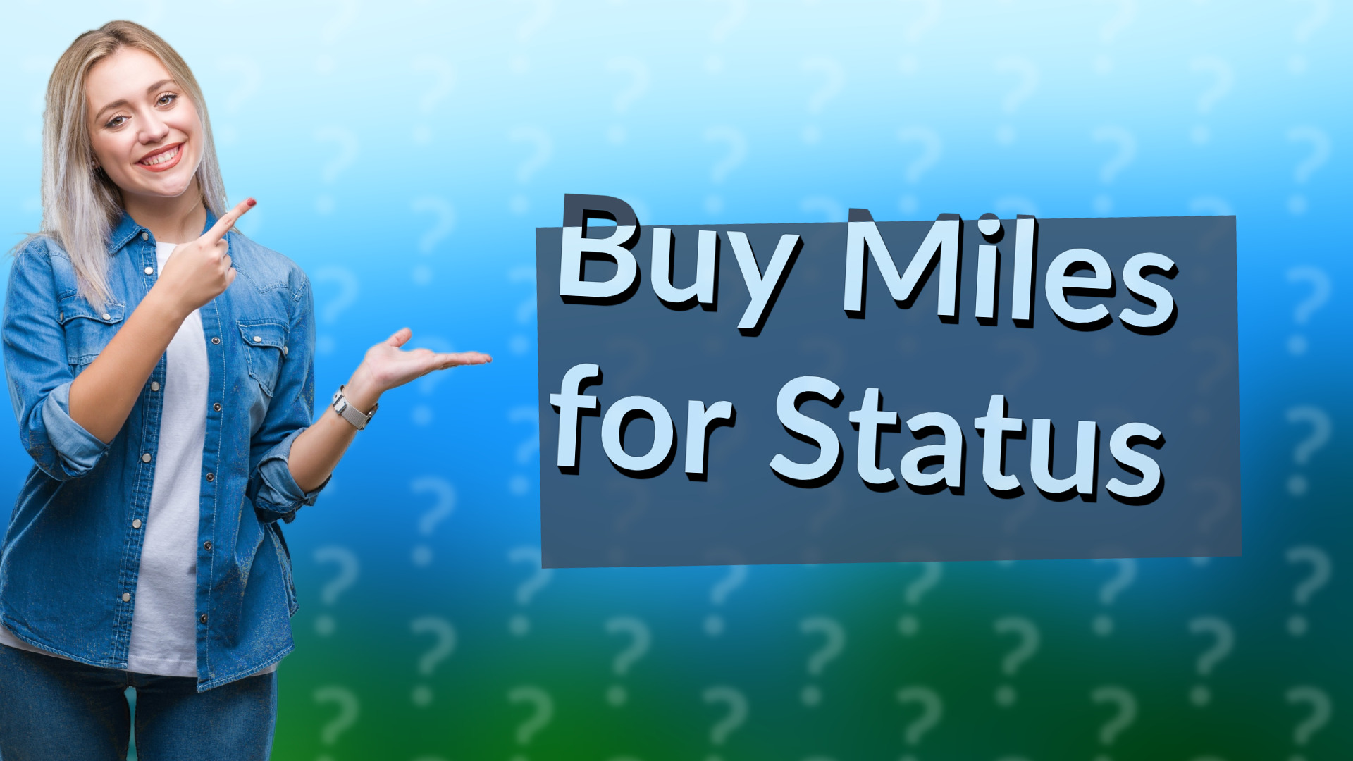 Buy Miles for Status