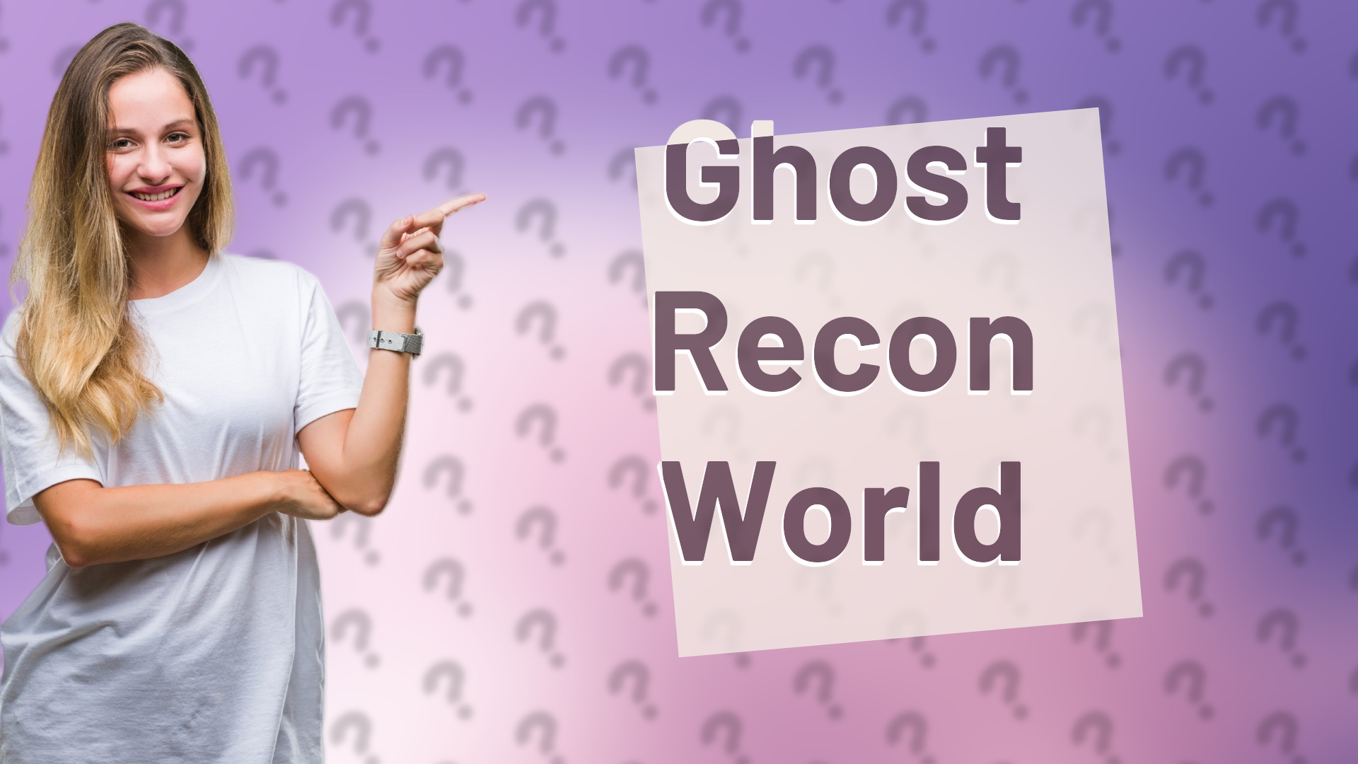 Ghost Recon World