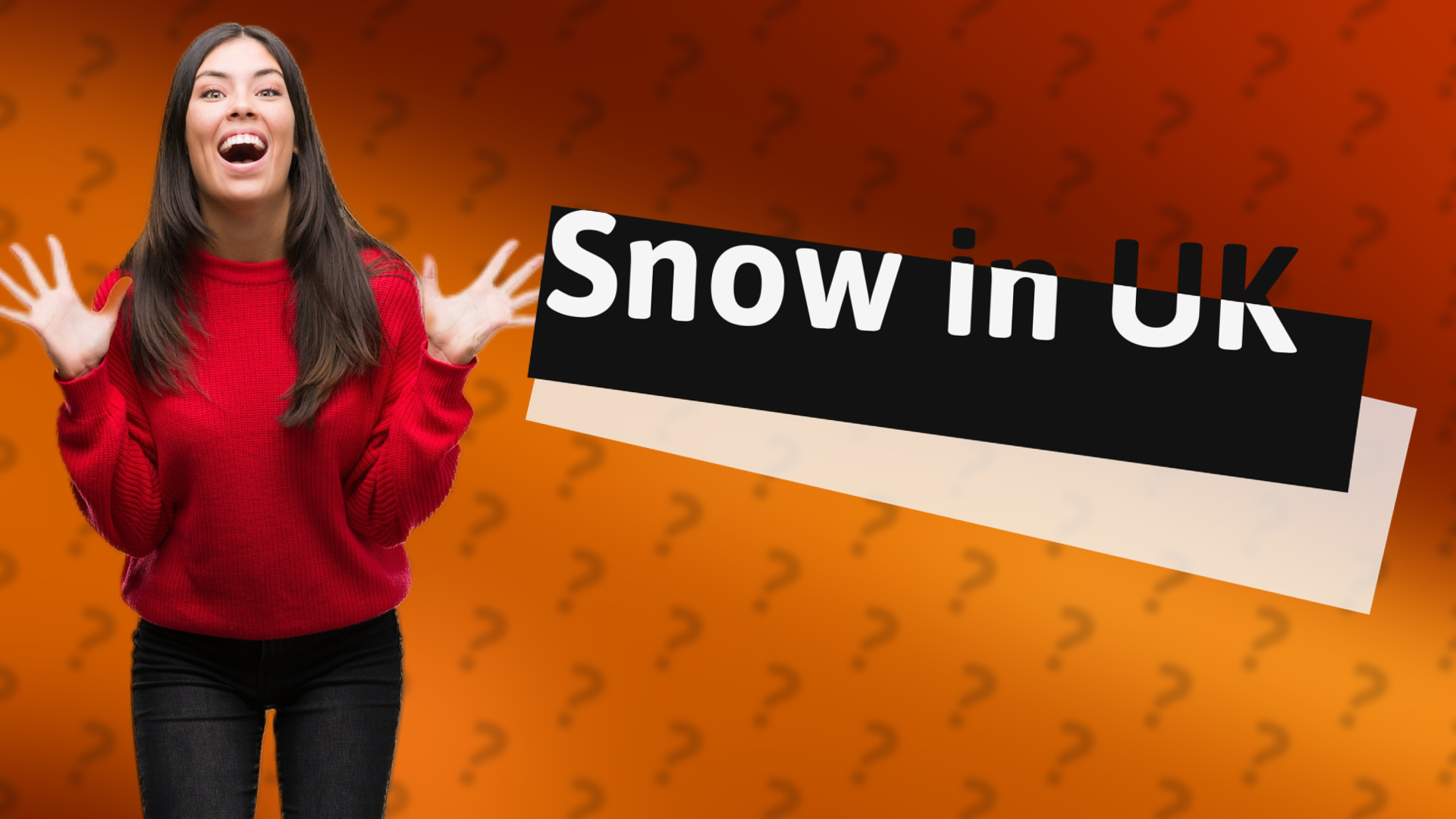 Snow in UK