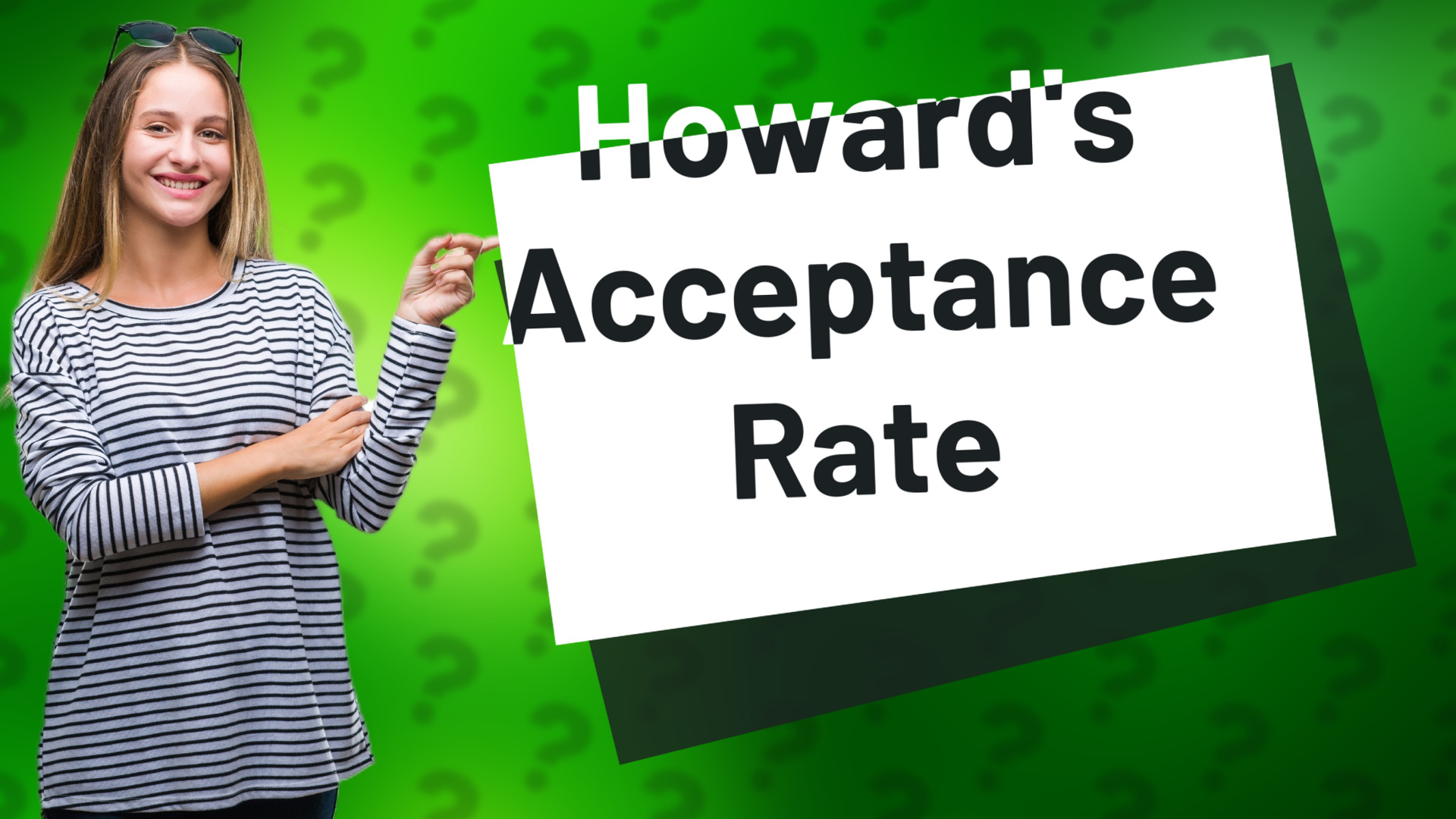 Howard's Acceptance Rate