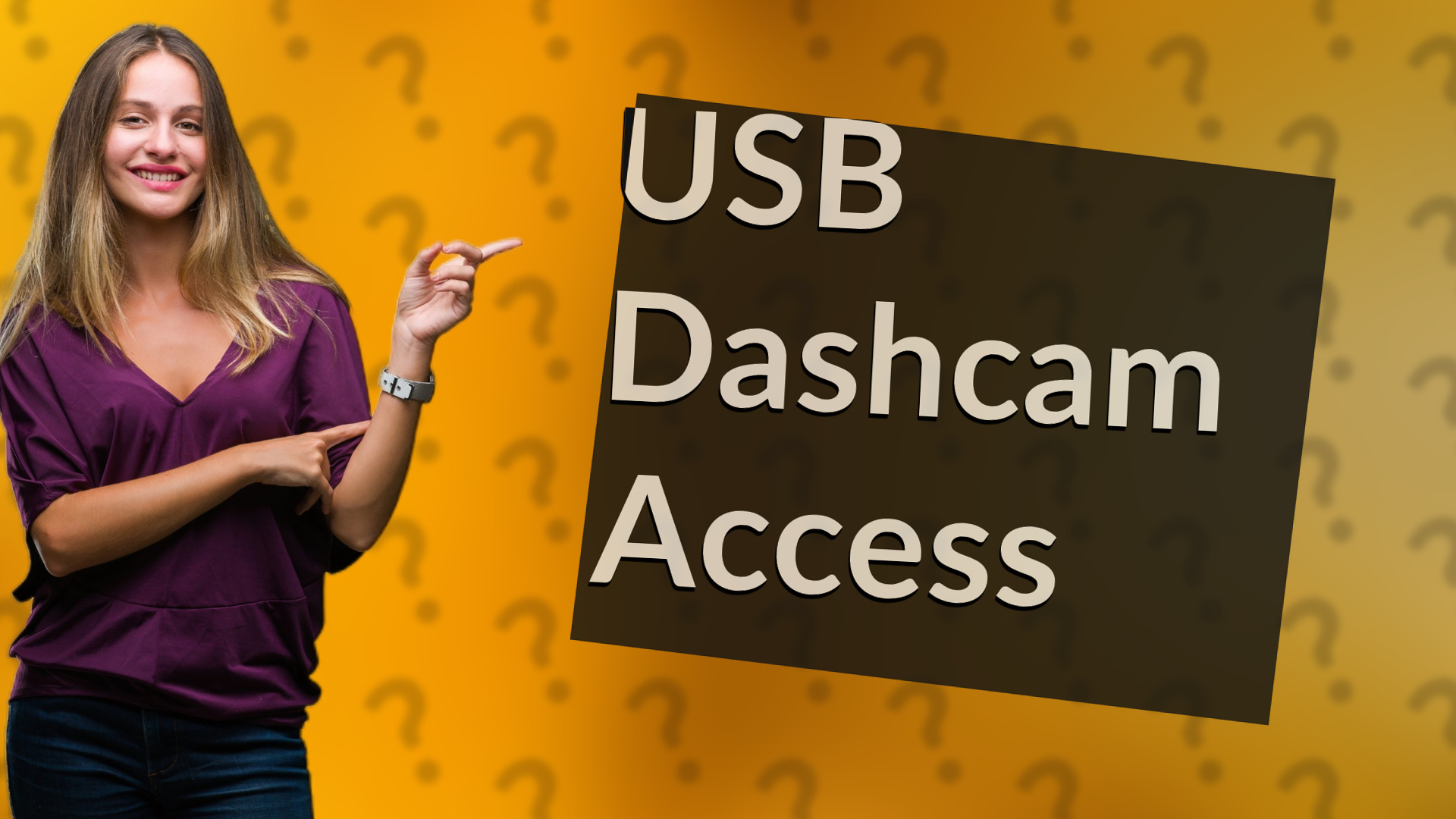 USB Dashcam Access